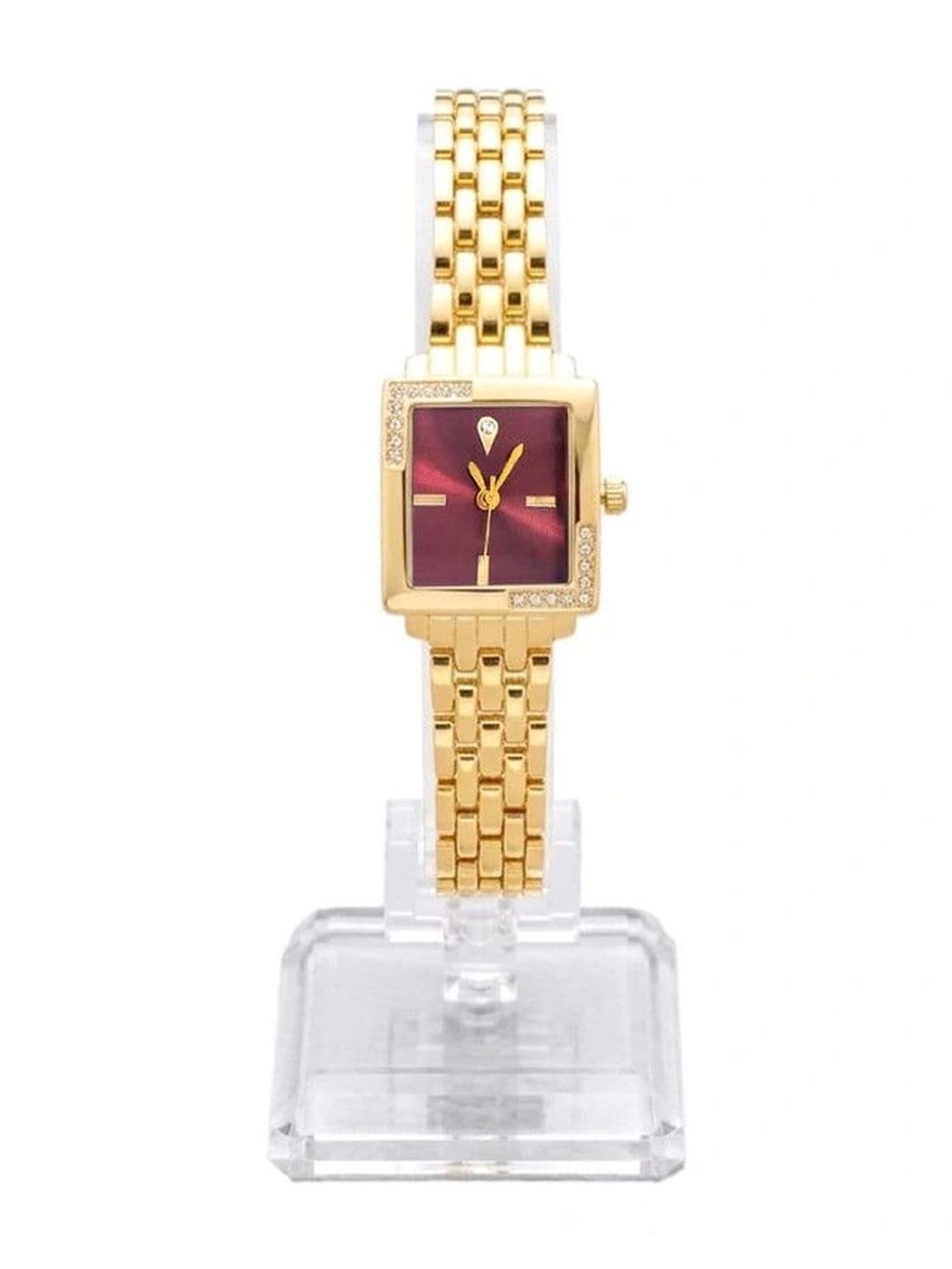 Jasuniq Elegant Gold Square Watch - view 1