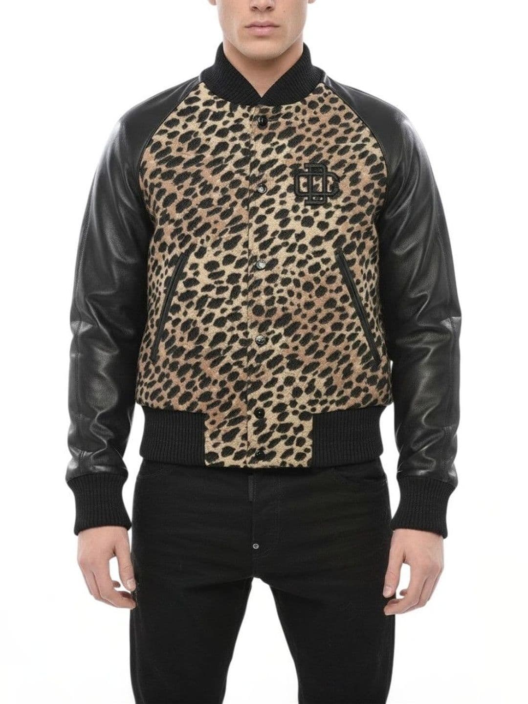 Dsquared2 Men Woollen Bomber Jacket - view 1