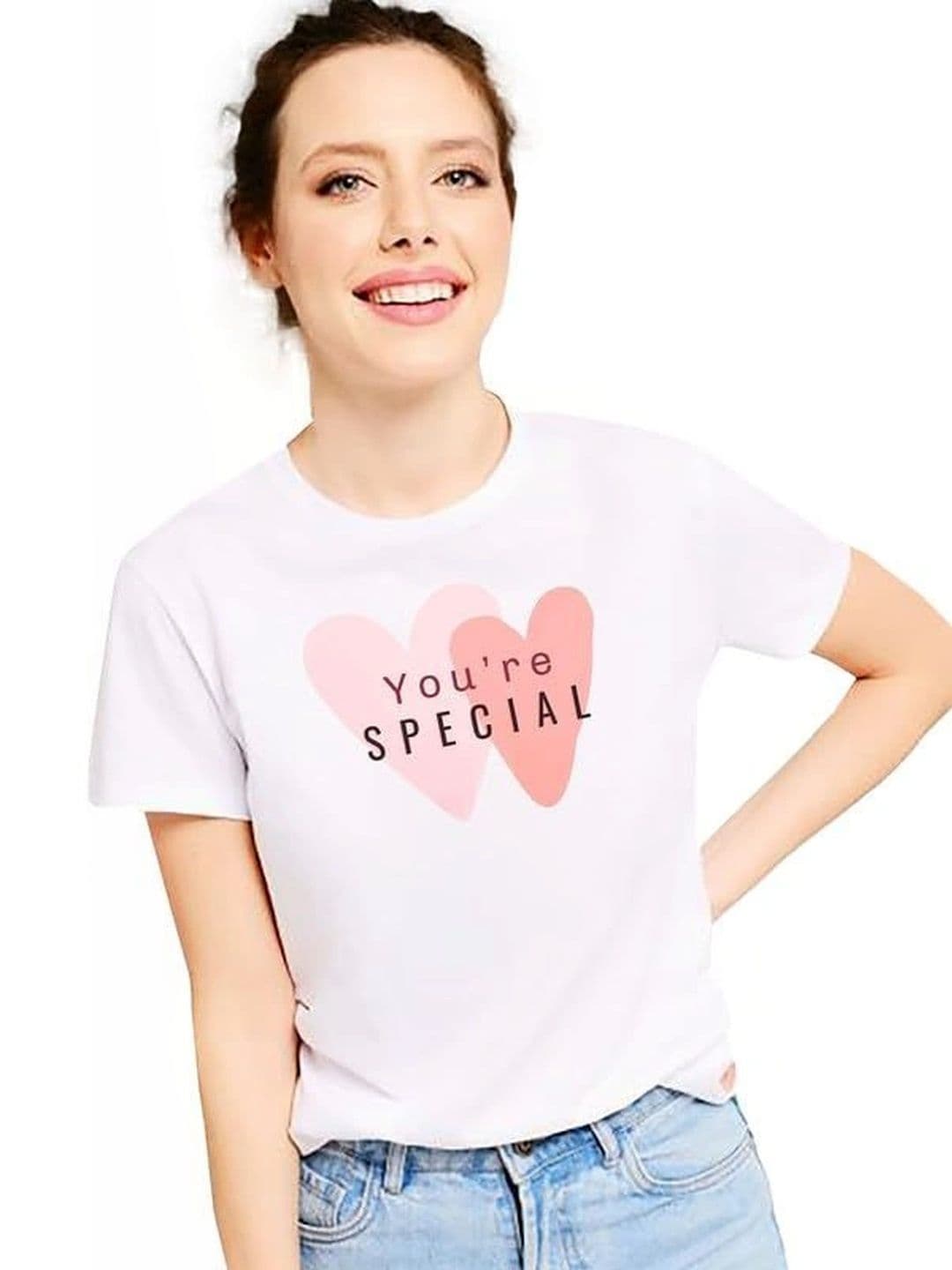 VLAM Unisex Typography Printed Slim Fit T-shirt - view 1