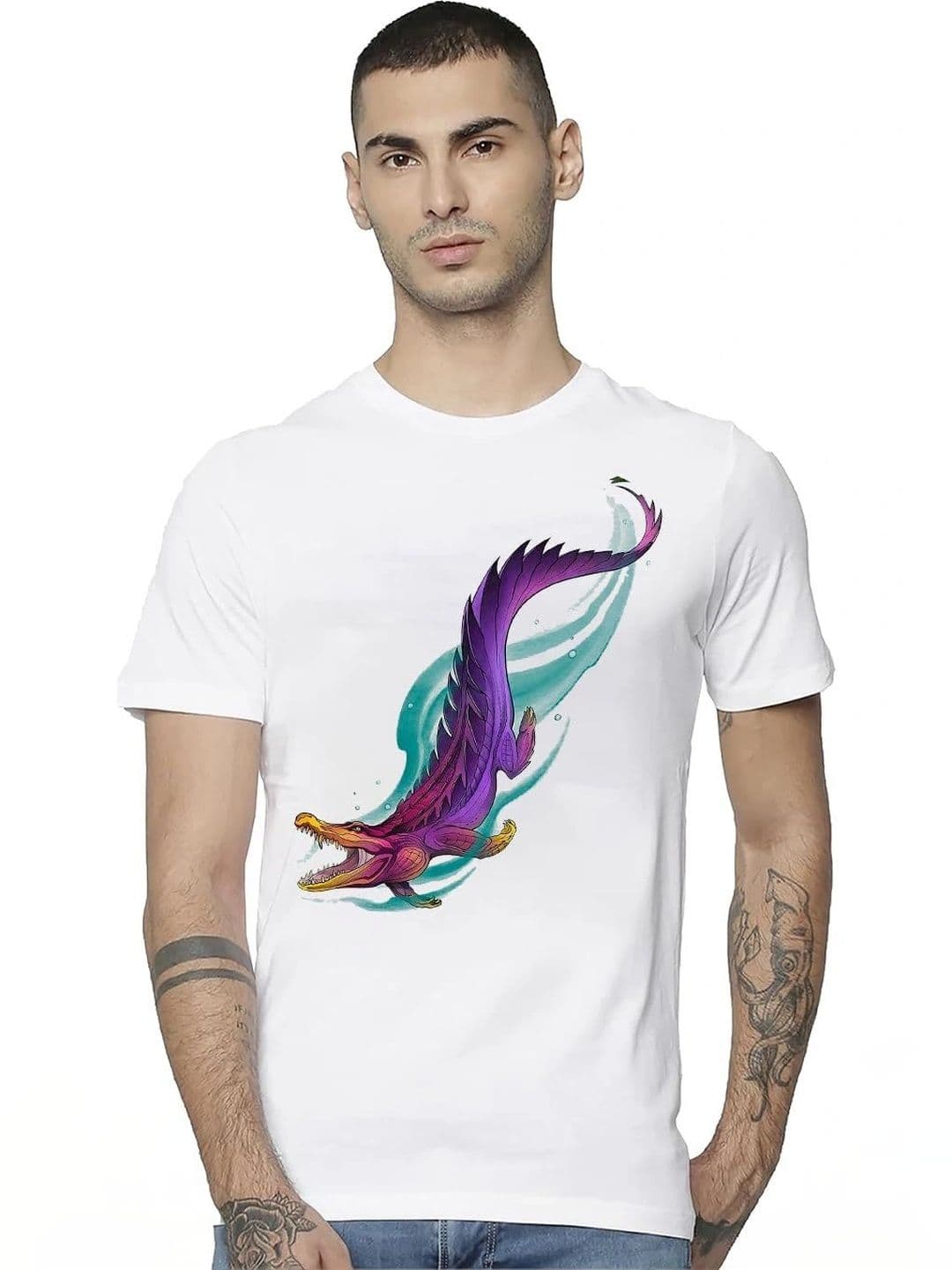 VLAM Unisex Printed Slim Fit T-shirt - view 1
