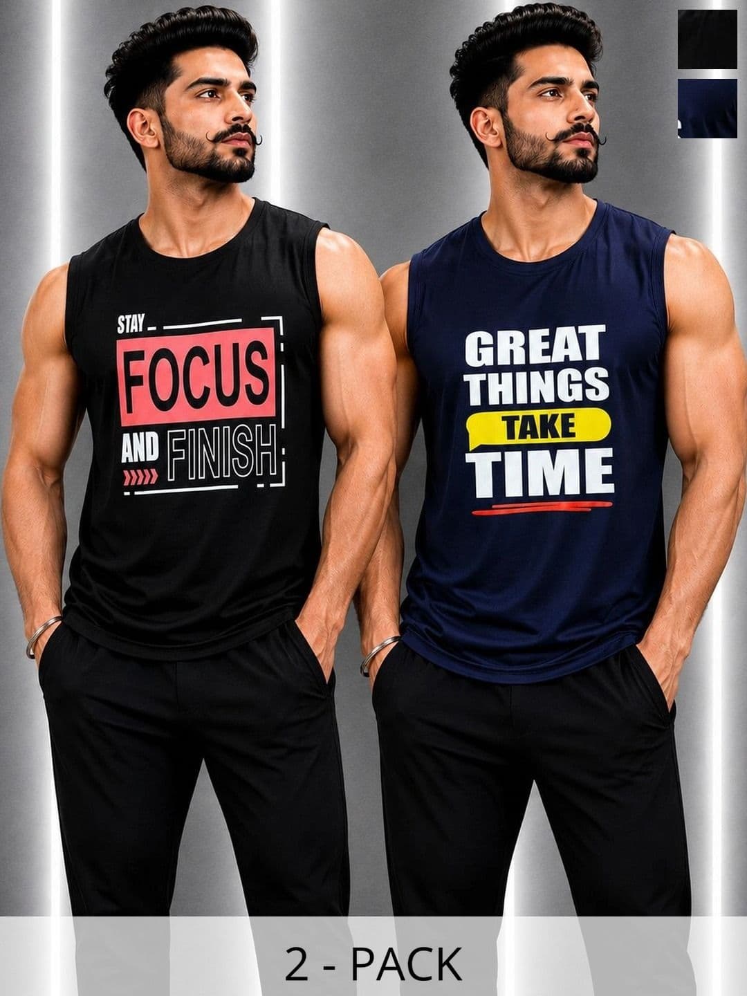 Srh Sports Men Typography 2 Printed T-shirt - view 1