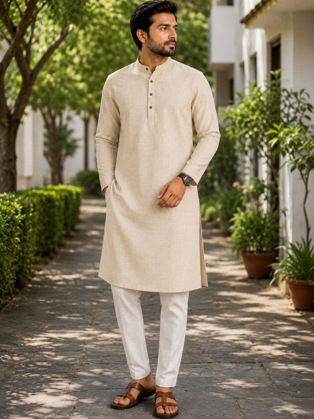 LADSLOOM Men Kurta - view 1