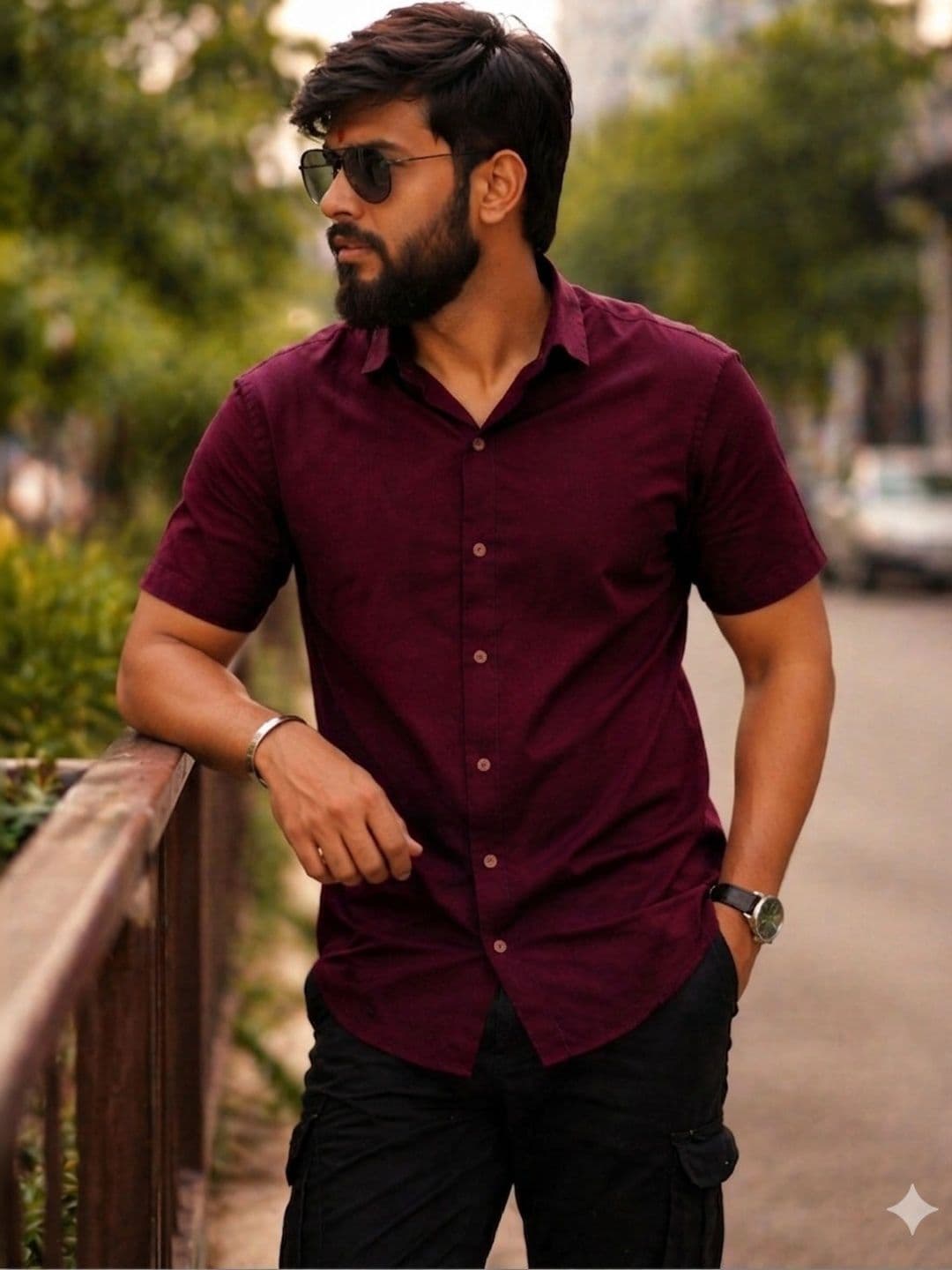 Charan Kanya Men Relaxed Casual Shirt - view 1