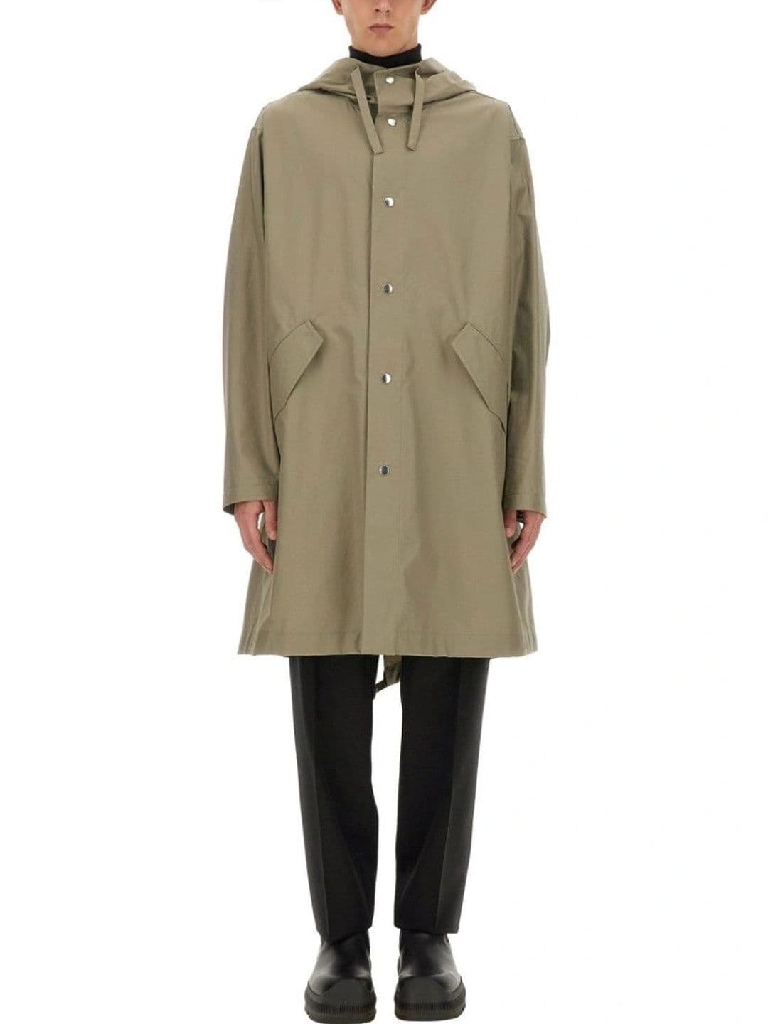 Jil Sander Men Longline Parka Jacket - view 1