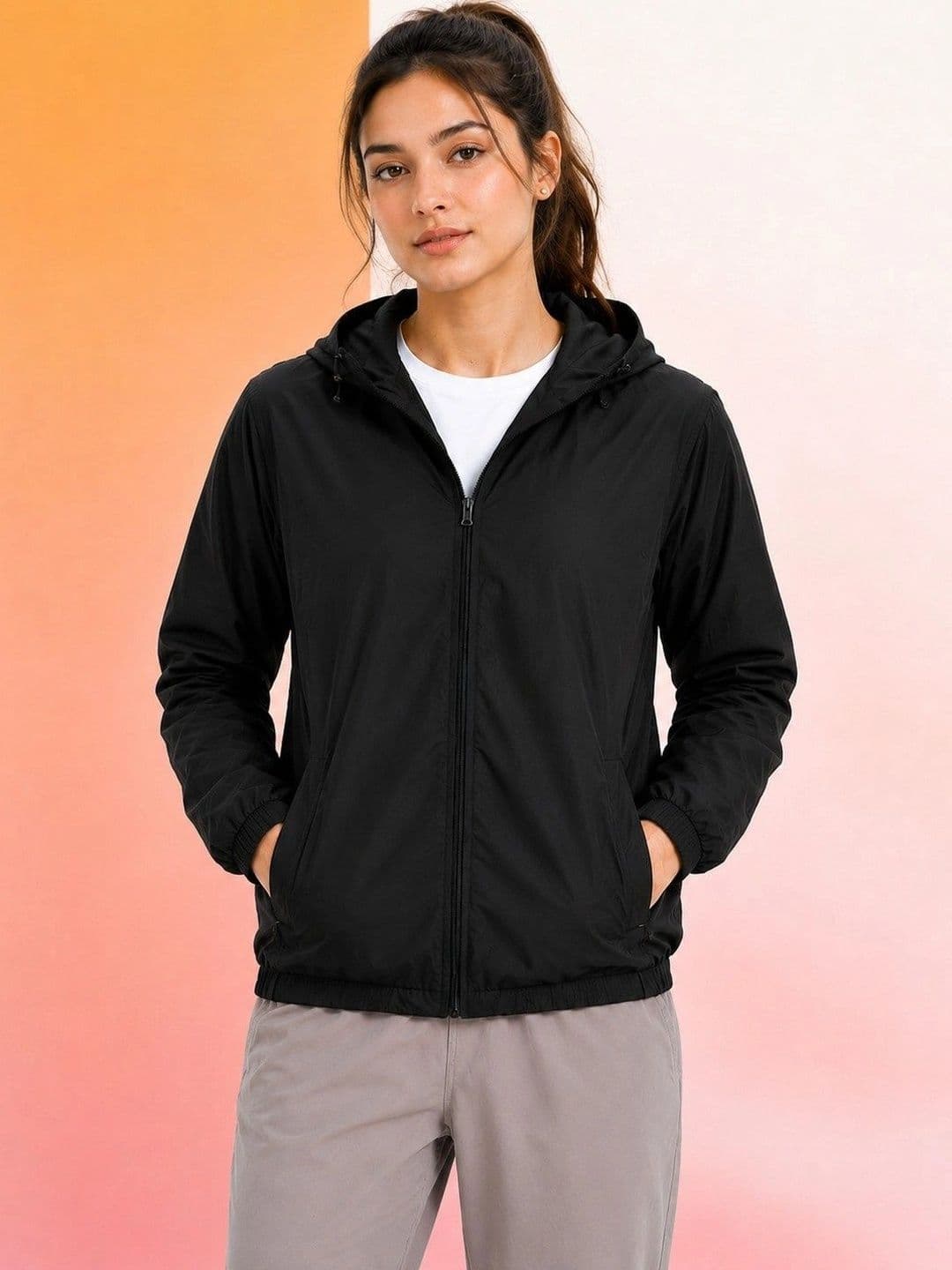 JKT Women Lightweight Outdoor Woven Jacket - view 1