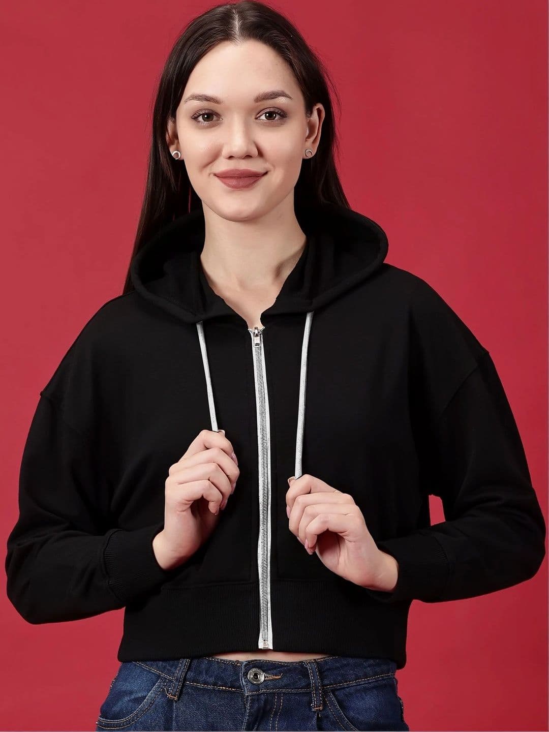 NOVIA Women Hooded Sweatshirt - view 1