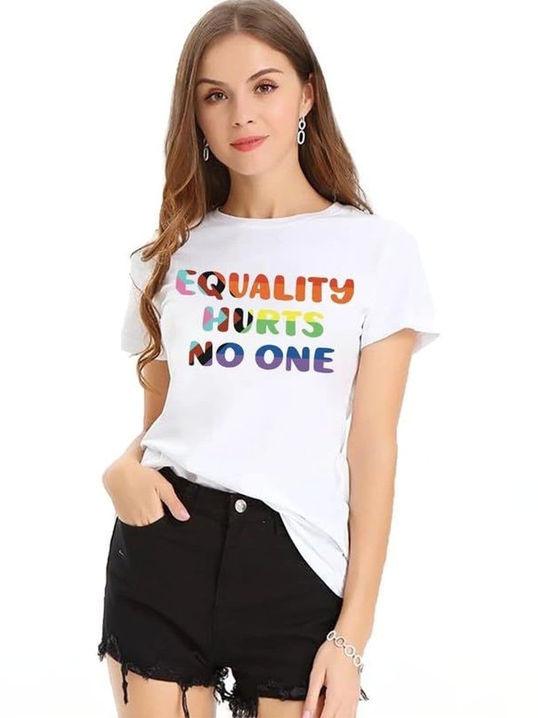 VLAM Unisex Typography Printed Slim Fit T-shirt - view 1