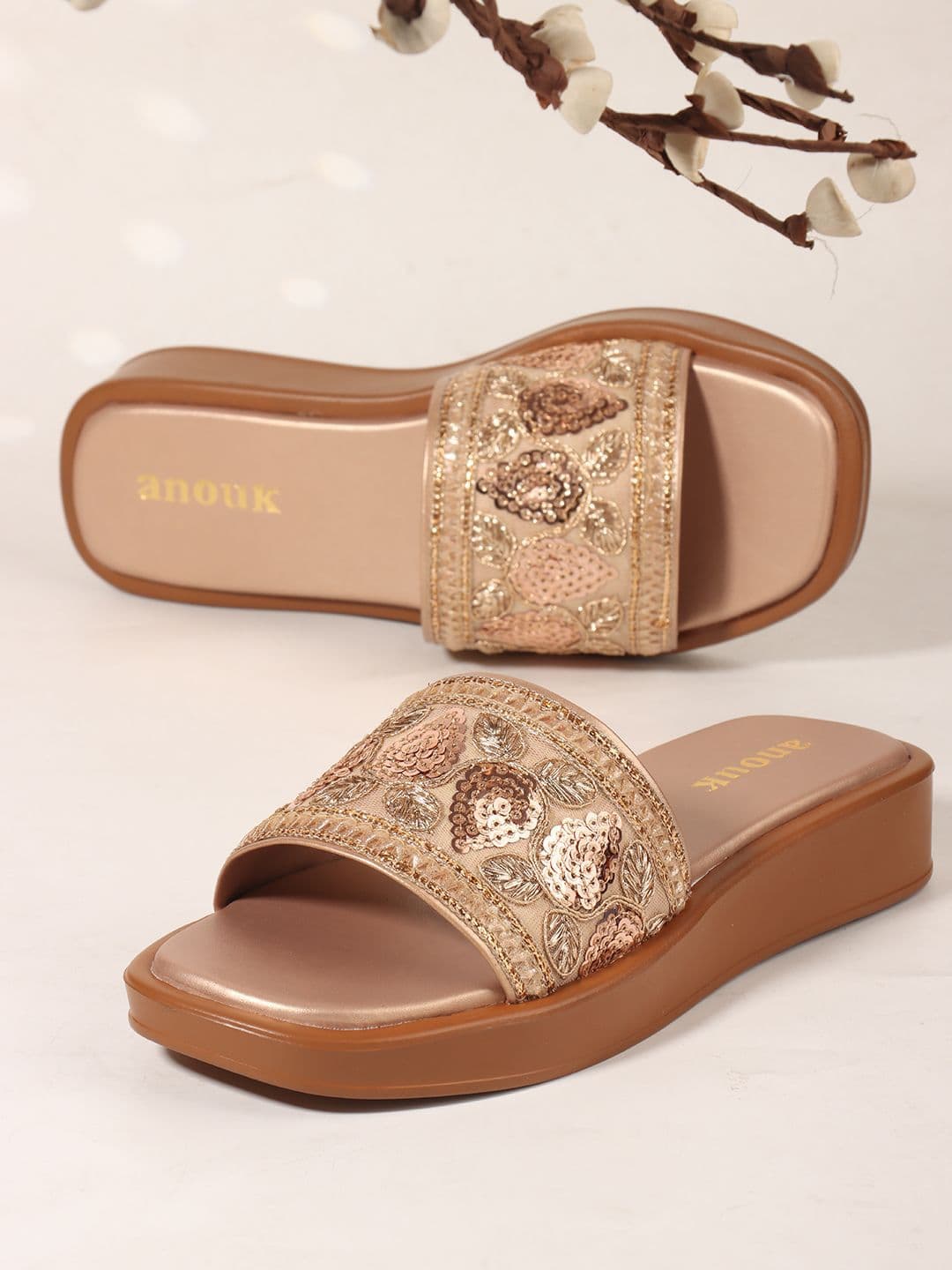 Anouk Women Open Toe Platform Heel Sandals - view 1
