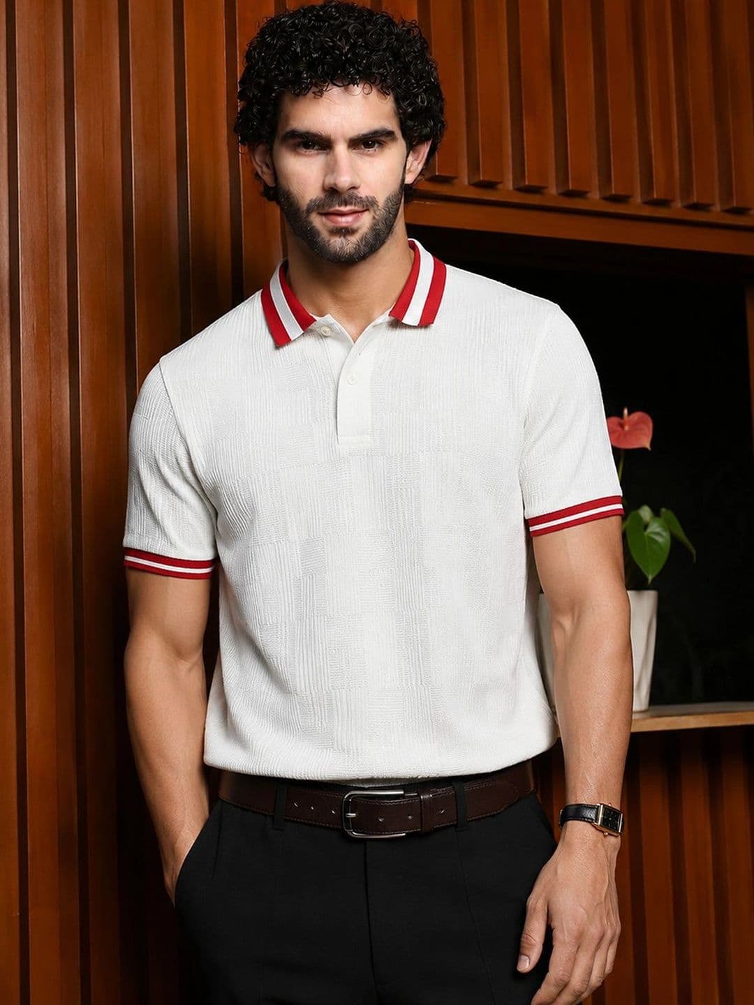 CAHOOT Men Polo Collar T-shirt - view 1