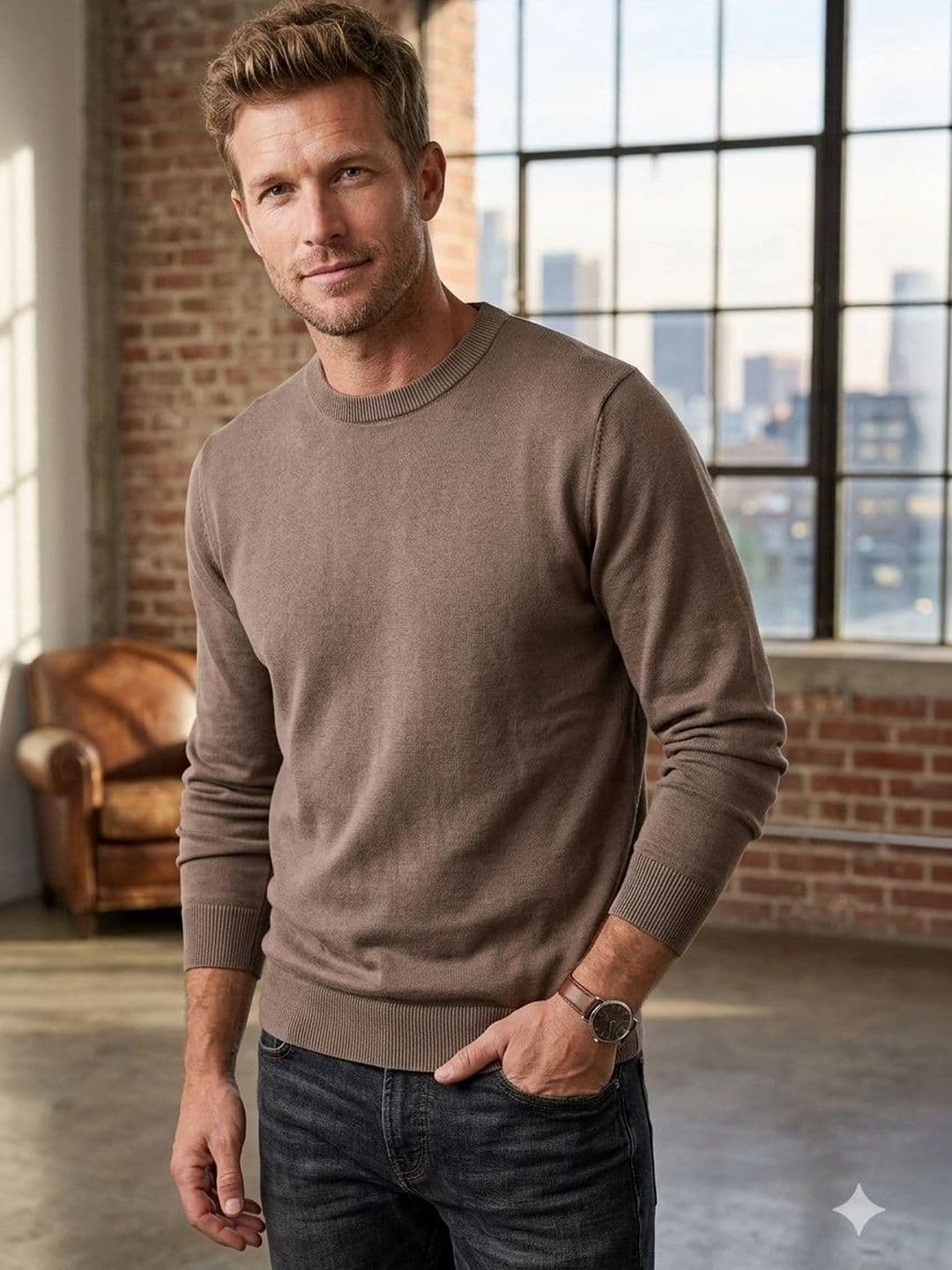 Moda Rapido Men Woollen Pullover - view 1