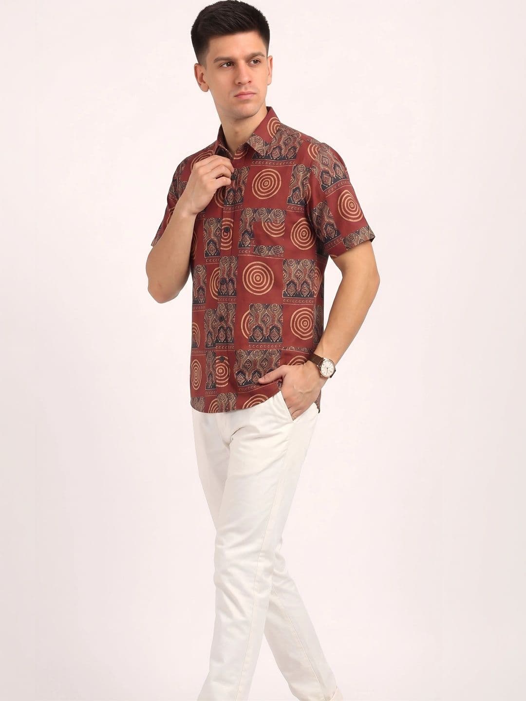 BLOCKS OF INDIA Men Comfort Printed Casual Shirt - view 1