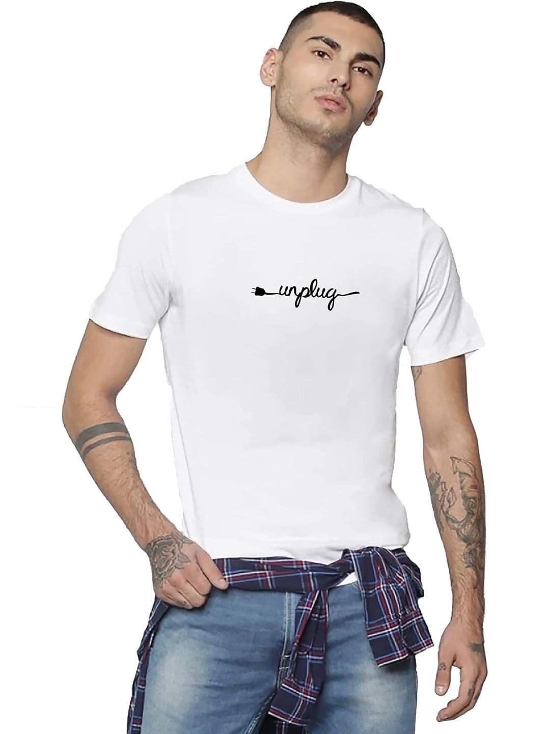 VLAM Unisex Typography Printed Slim Fit T-shirt - view 1
