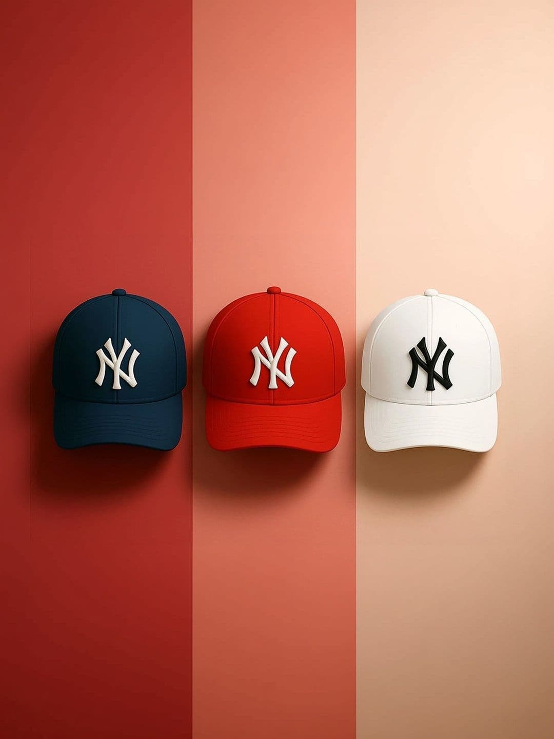 KLIZEN Men Set Of 3 Cotton Baseball Caps - view 1