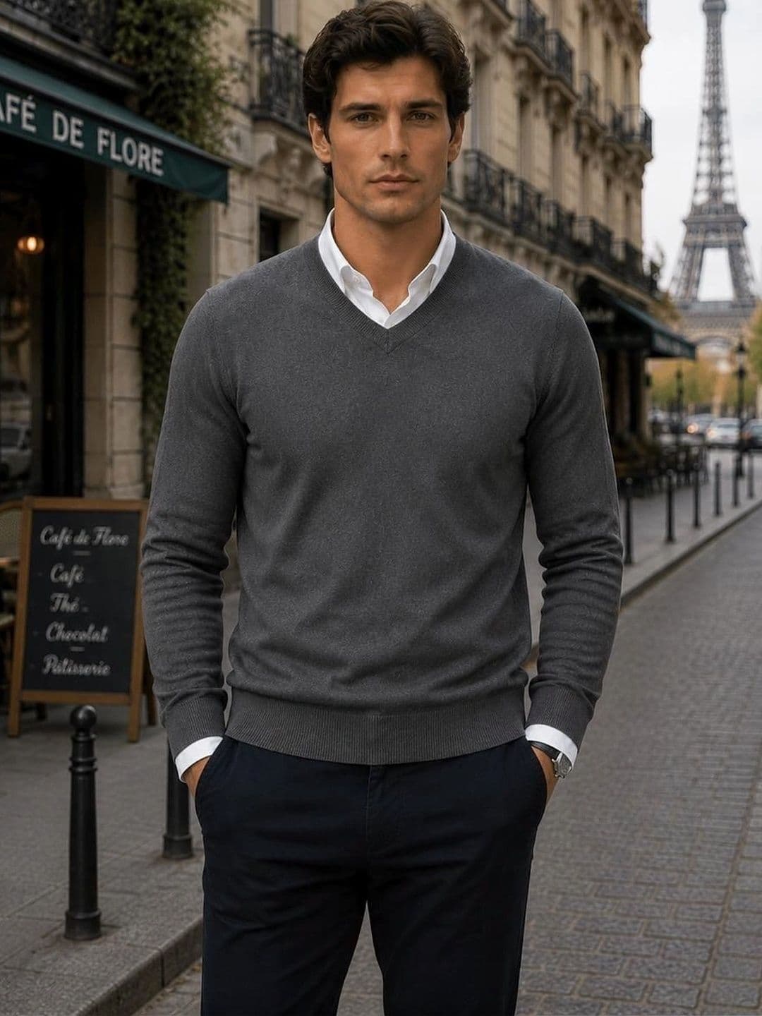 Moda Rapido Men Woollen Pullover - view 1