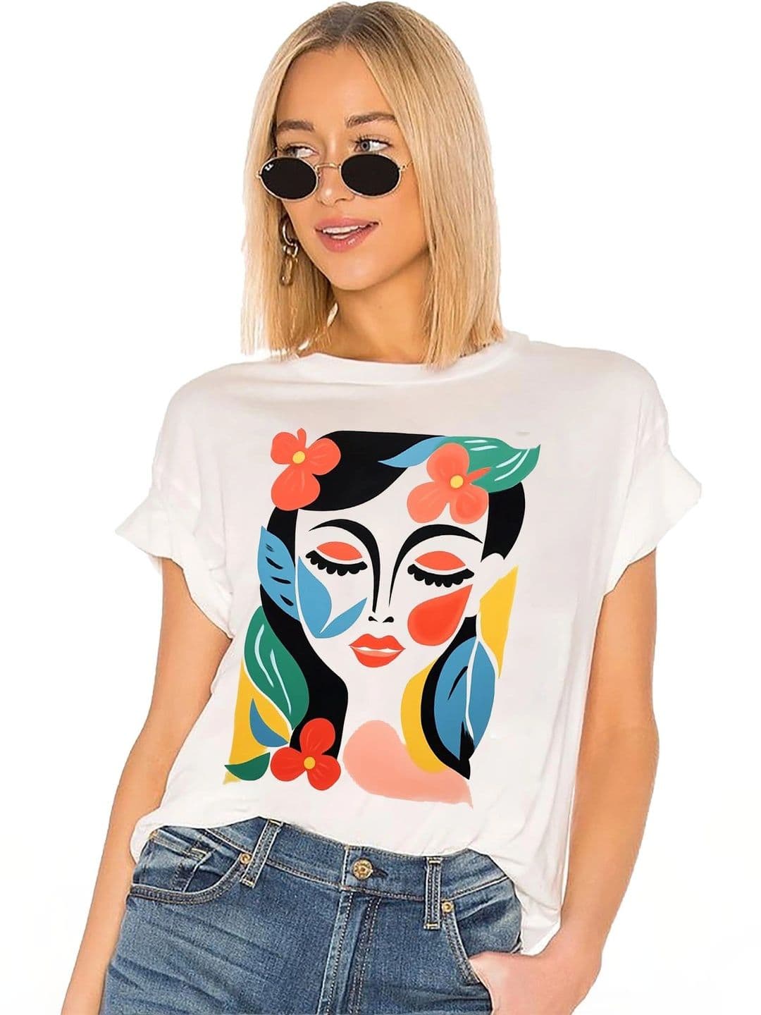 VLAM Unisex Printed Slim Fit T-shirt - view 1