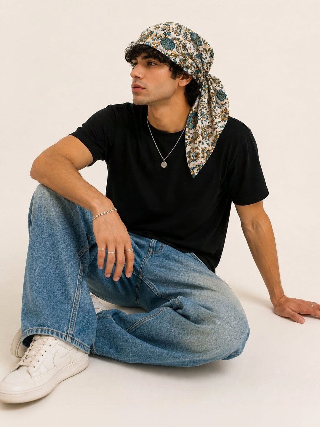 HOUSE OF PEHNAVA Men Printed Scarf - view 1