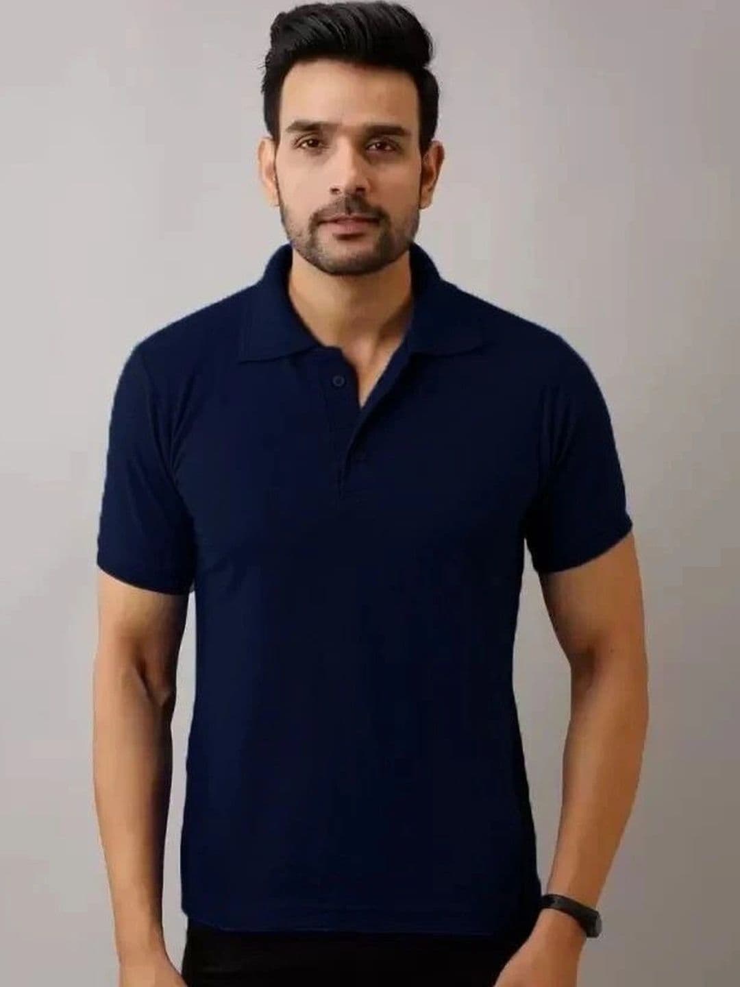 PIXFAB Men Polo Collar T-shirt - view 1
