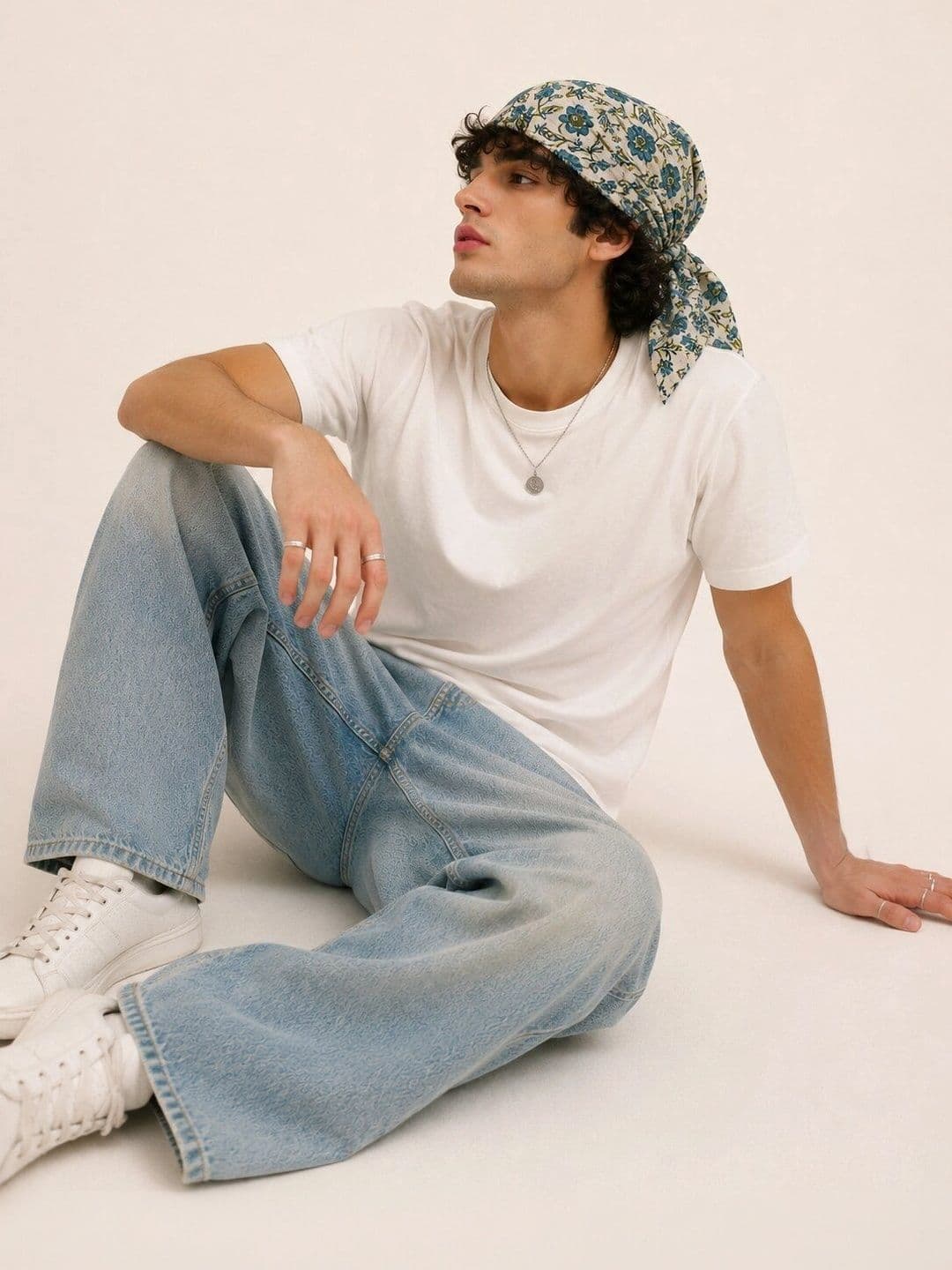 HOUSE OF PEHNAVA Men Printed Scarf - view 1
