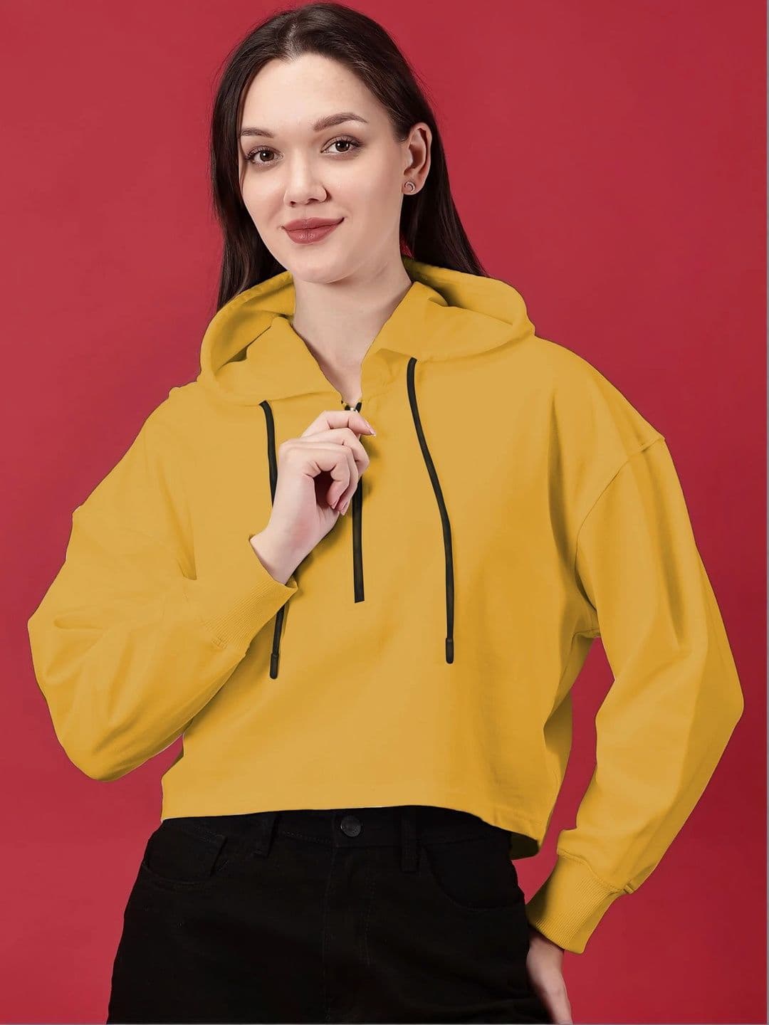 NOVIA Women Hooded Sweatshirt - view 1