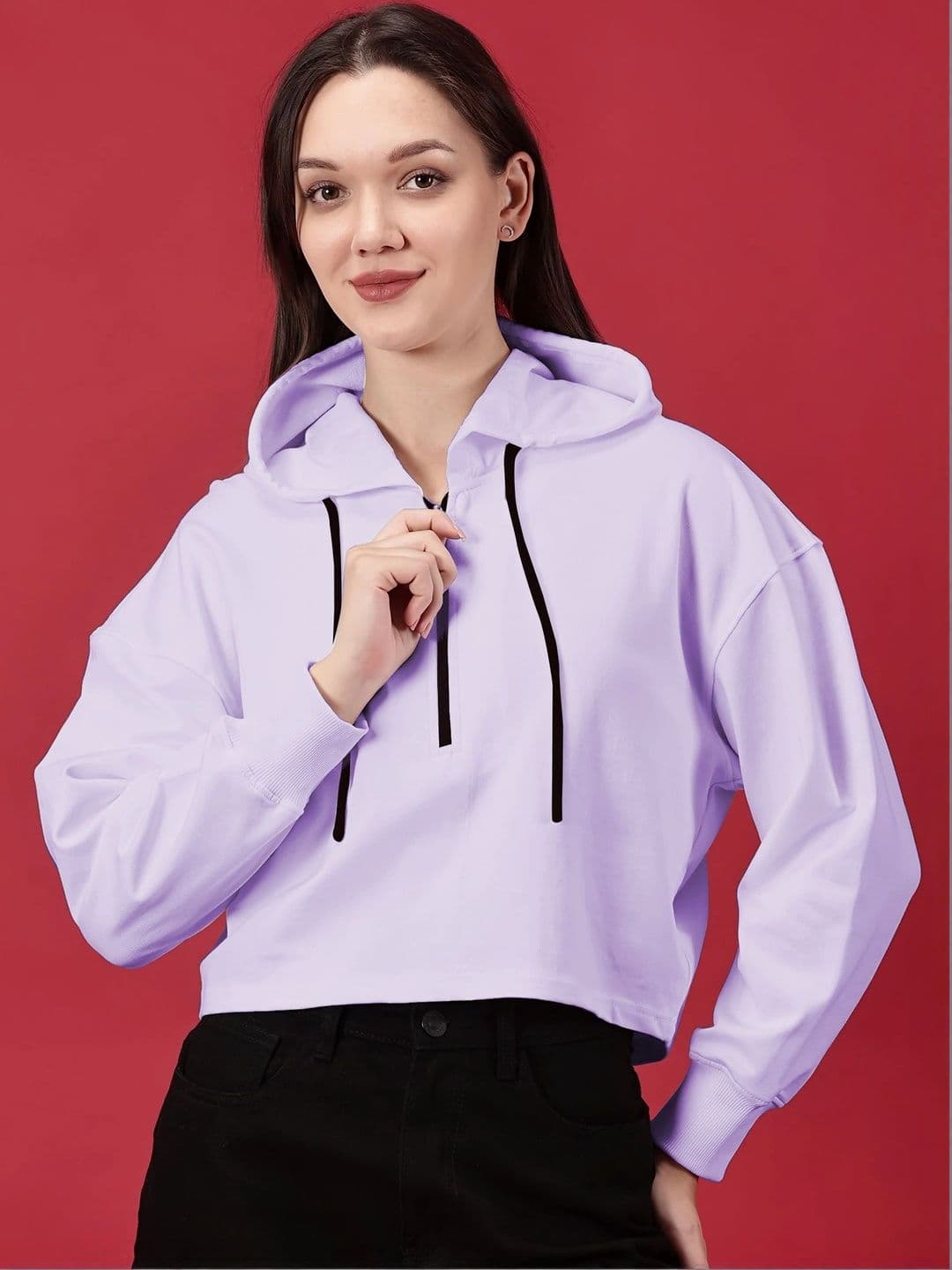 NOVIA Women Hooded Sweatshirt - view 1