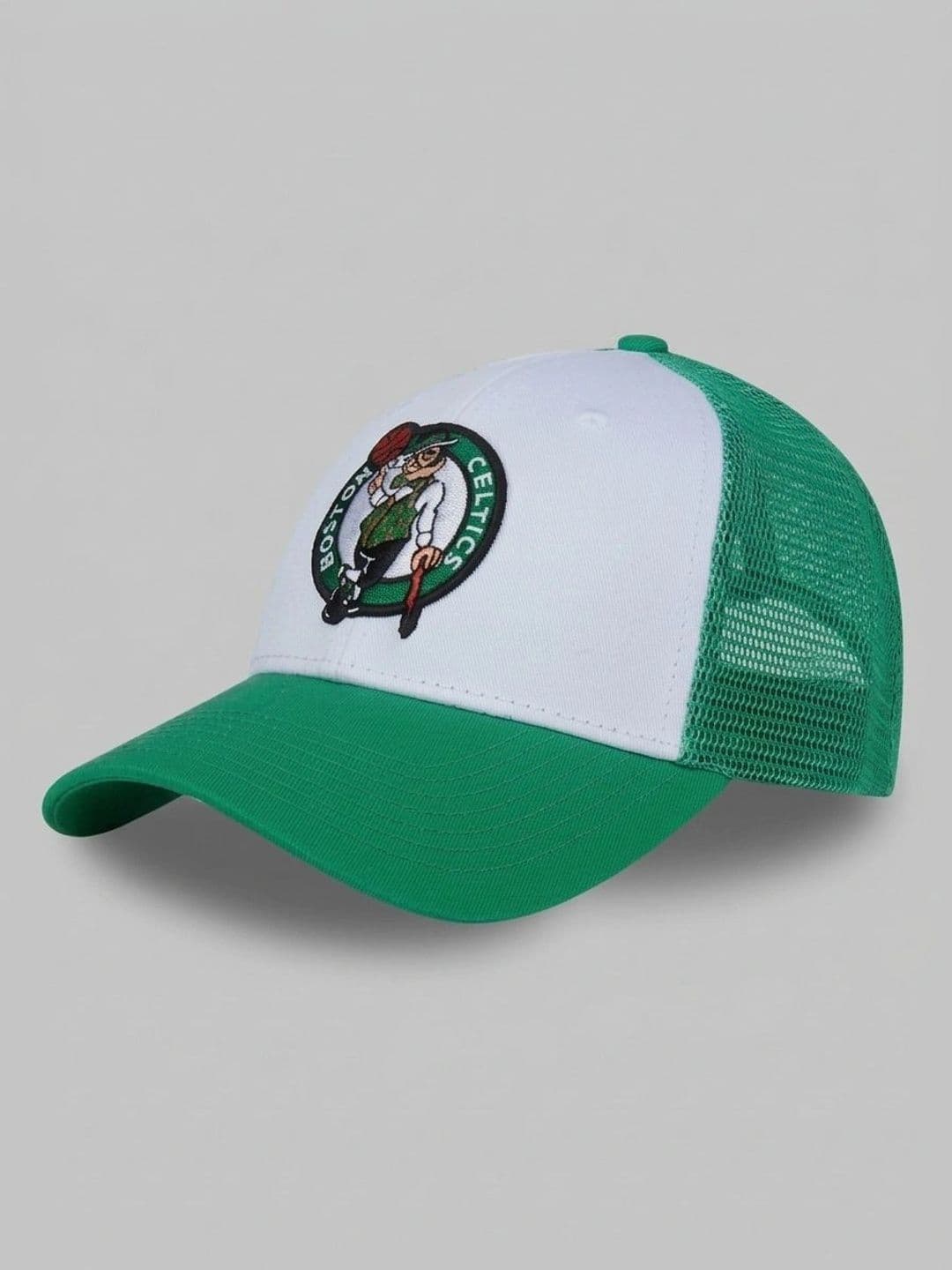 NBA Men Boston Celtics Green Trucker Cap - view 1