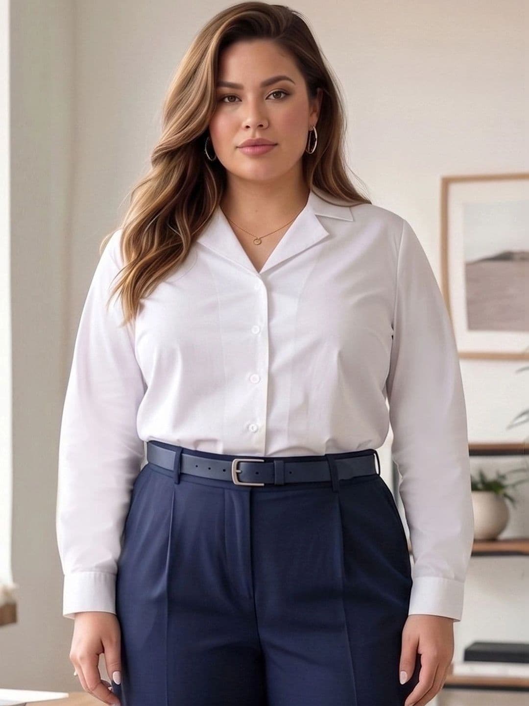 Style Quotient Plus Women Modern Formal Shirt - view 1
