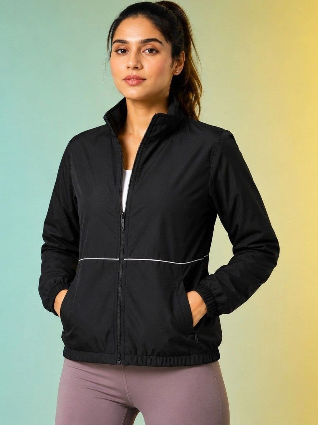 JKT Women Lightweight Training or Gym Woven Jacket - view 1