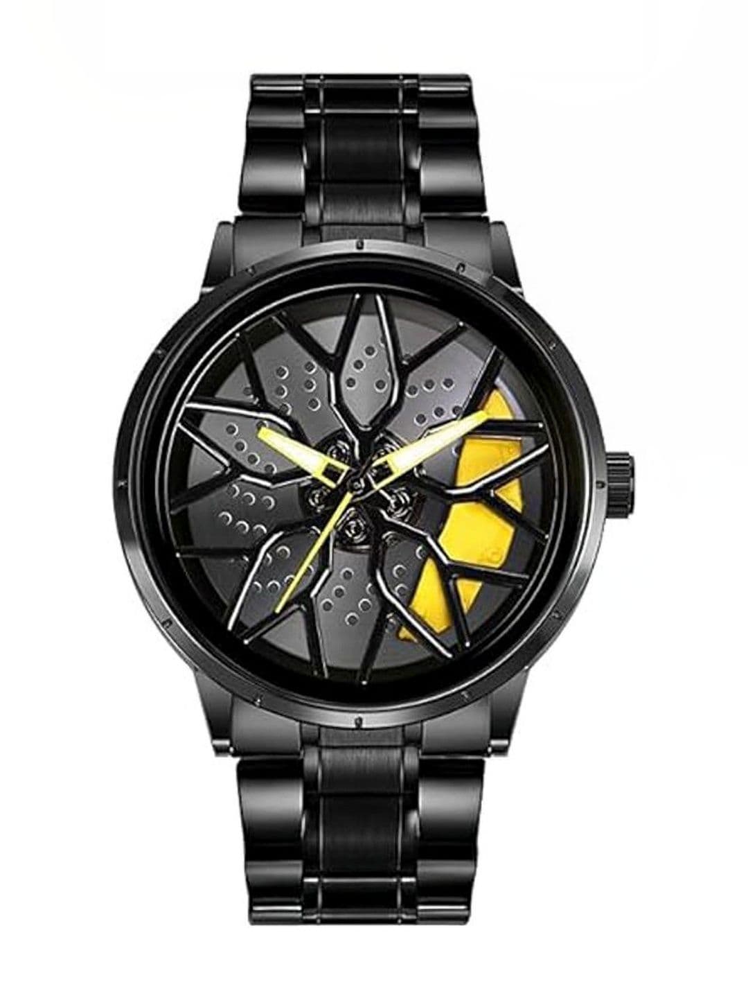 YOUTH CLUB Unisex Dial & Stainless Steel Bracelet Style Straps Analogue Watch 12SPIN-WATCH-2 - view 1