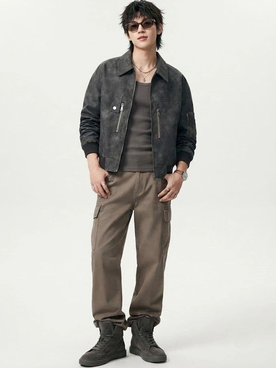 Suo Men Bomber Jacket - view 1
