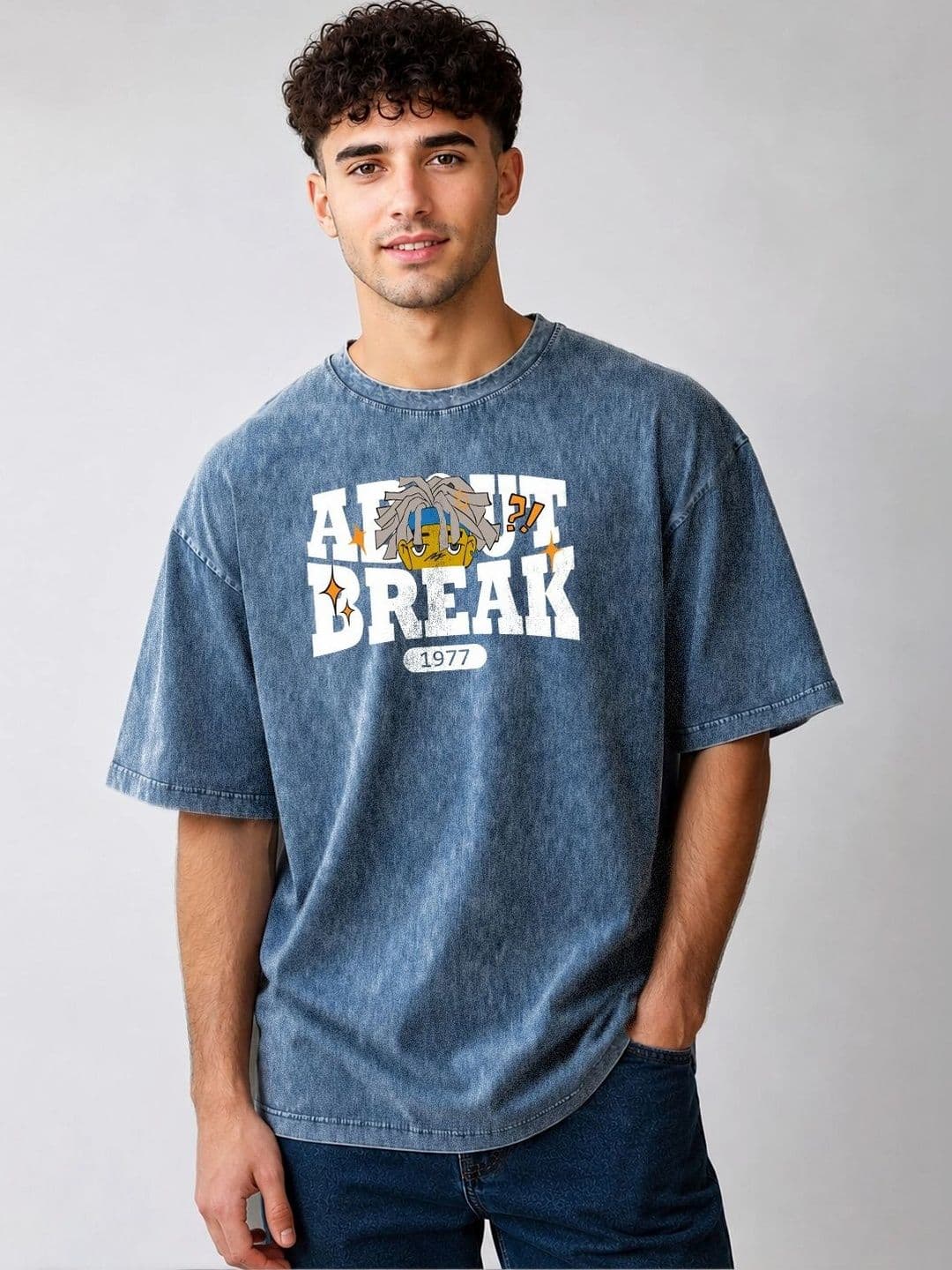 Roadster Men Printed T-shirt - view 1