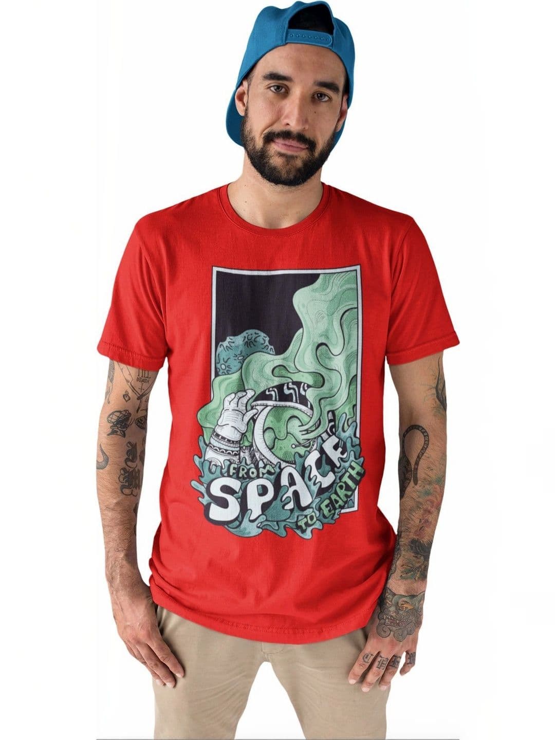 INKWALE Men Printed T-shirt - view 1
