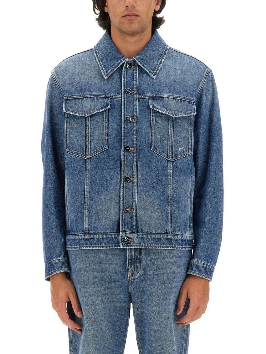 Fendi Men Denim Jacket - view 1