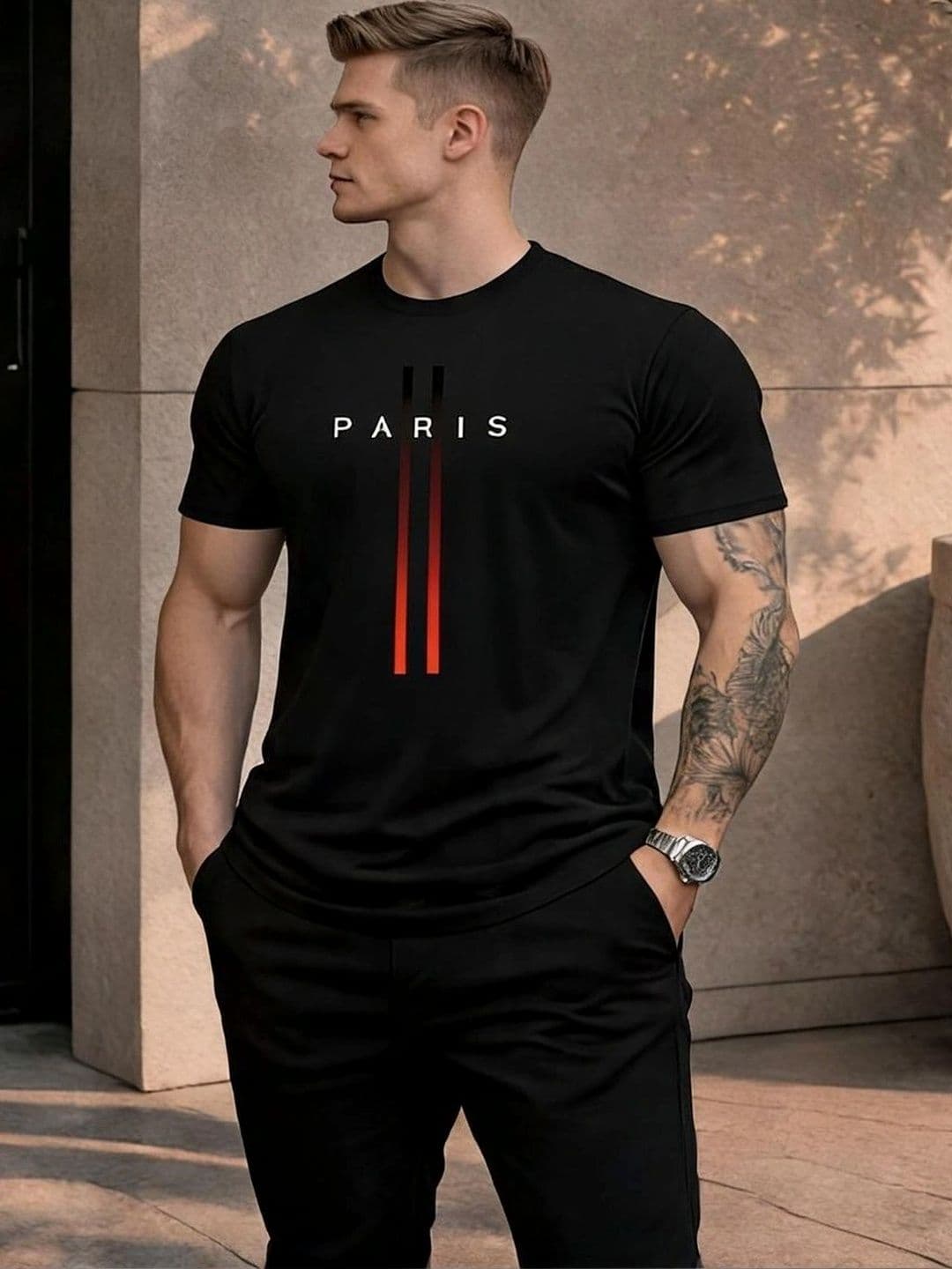 Moda Rapido Men Typography Printed T-shirt - view 1