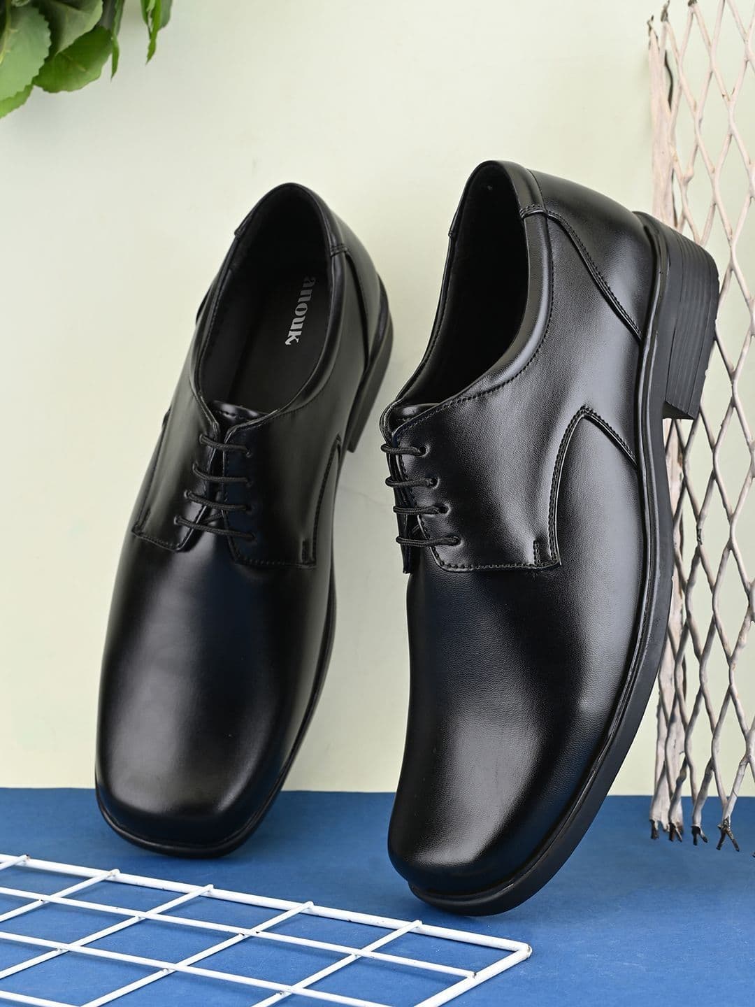 Anouk Men Round Toe Lace-Ups Derbys Formal Shoes - view 1