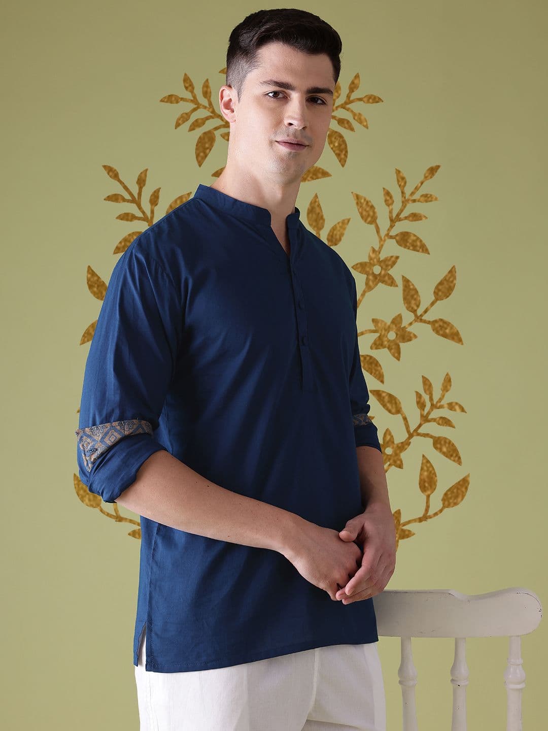 Anouk Pure Cotton Straight Kurta - view 1