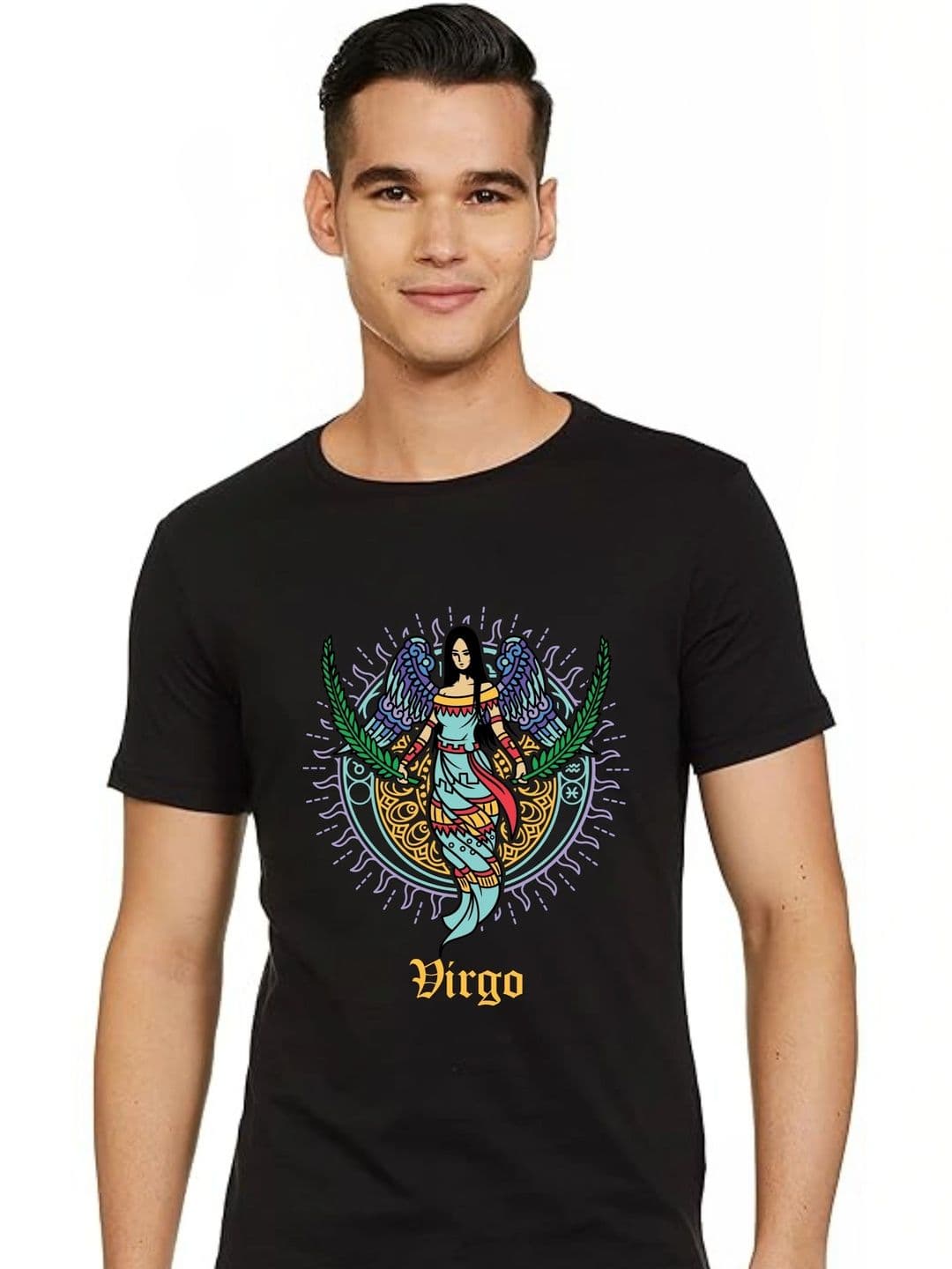 INKWALE Men Printed Pure Cotton T-shirt - view 1