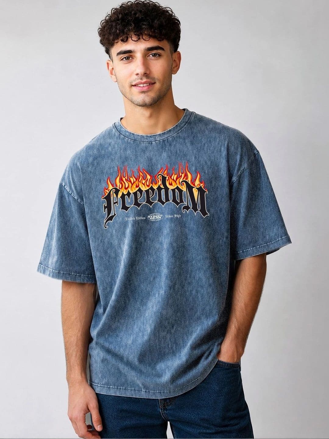 Roadster Men Printed T-shirt - view 1