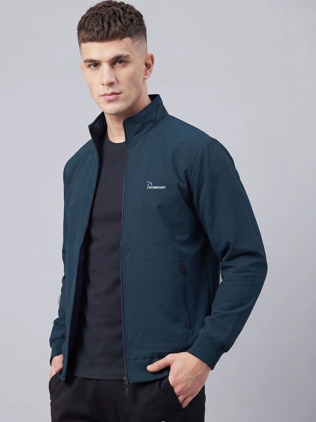 MOUNTAIN COLOURS Men Lightweight Training or Gym Bomber Jacket - view 1
