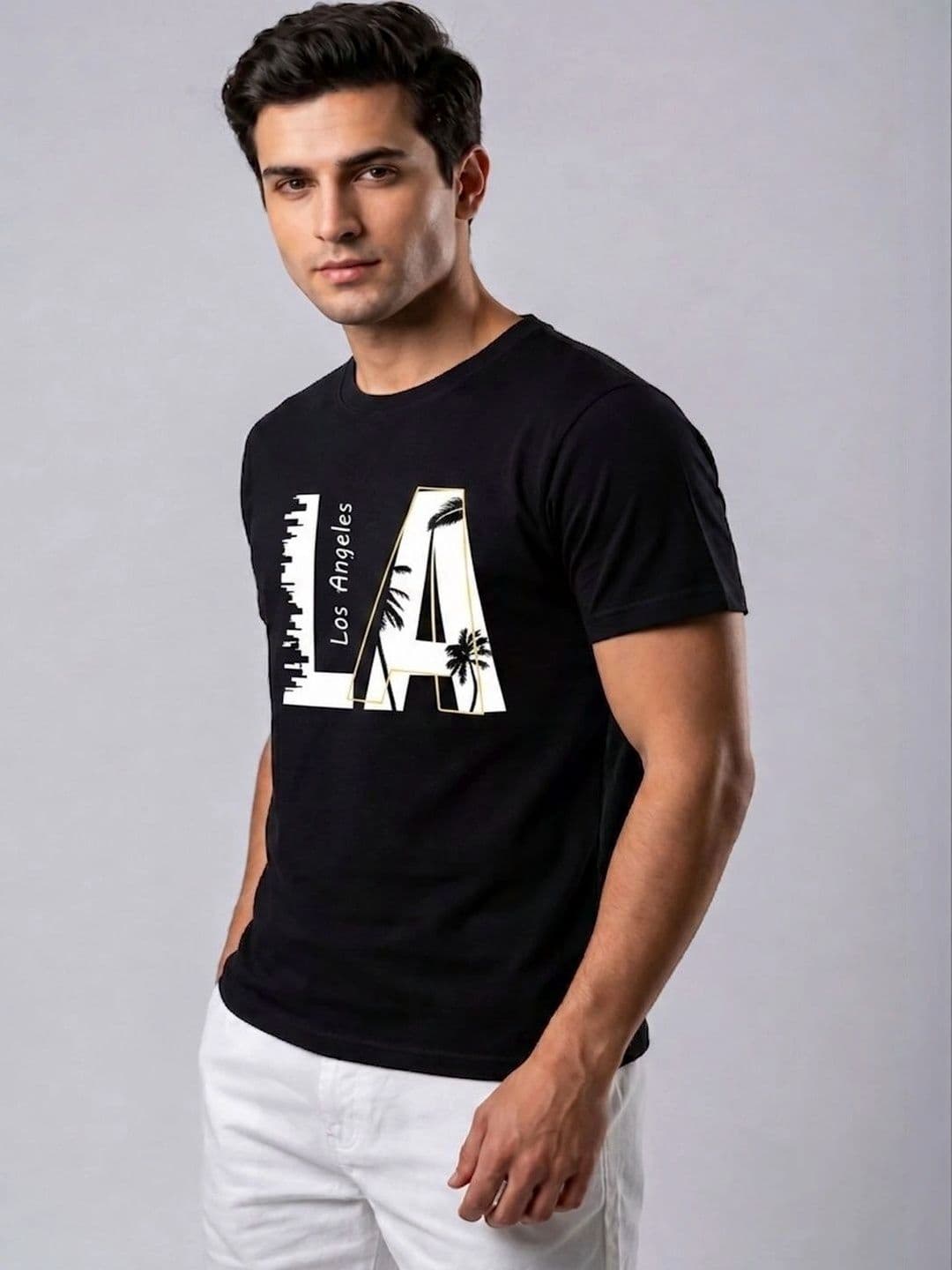 Attire Hub Men Printed T-shirt - view 1