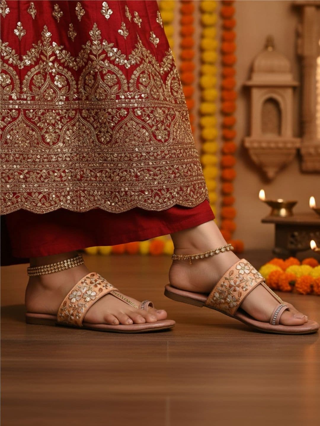 Anouk Women Ethnic Fashion Sandals - view 1