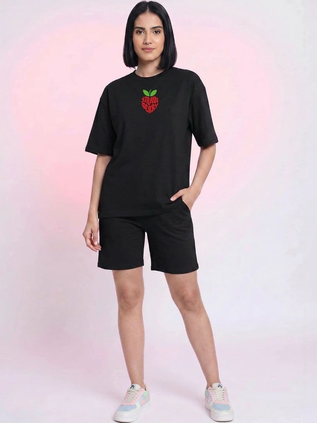 TOXA Cotton Printed T-shirt with Shorts - view 1