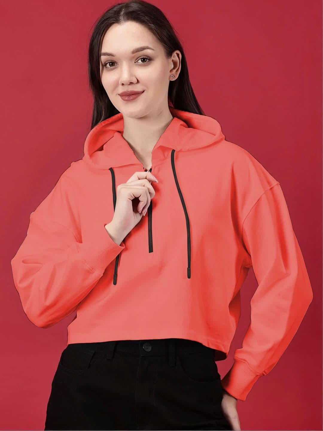 NOVIA Women Hooded Sweatshirt - view 1