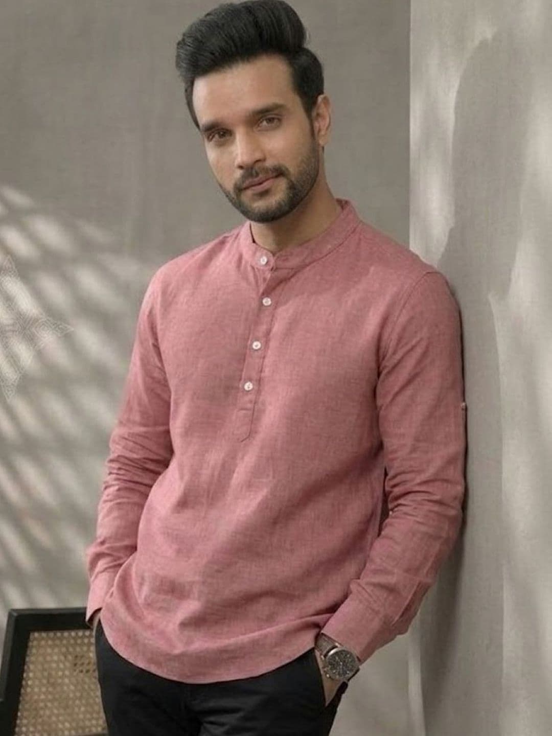 Anouk Mirage Pure Cotton A-Line Kurta - view 1
