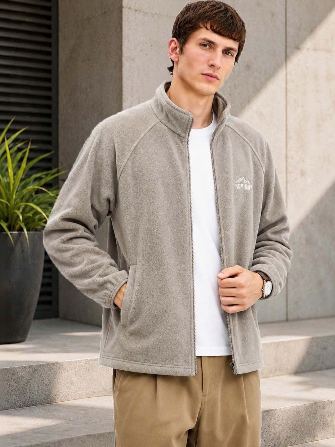 Moda Rapido Men Brand Logo Lightweight Puffer Jacket - view 1