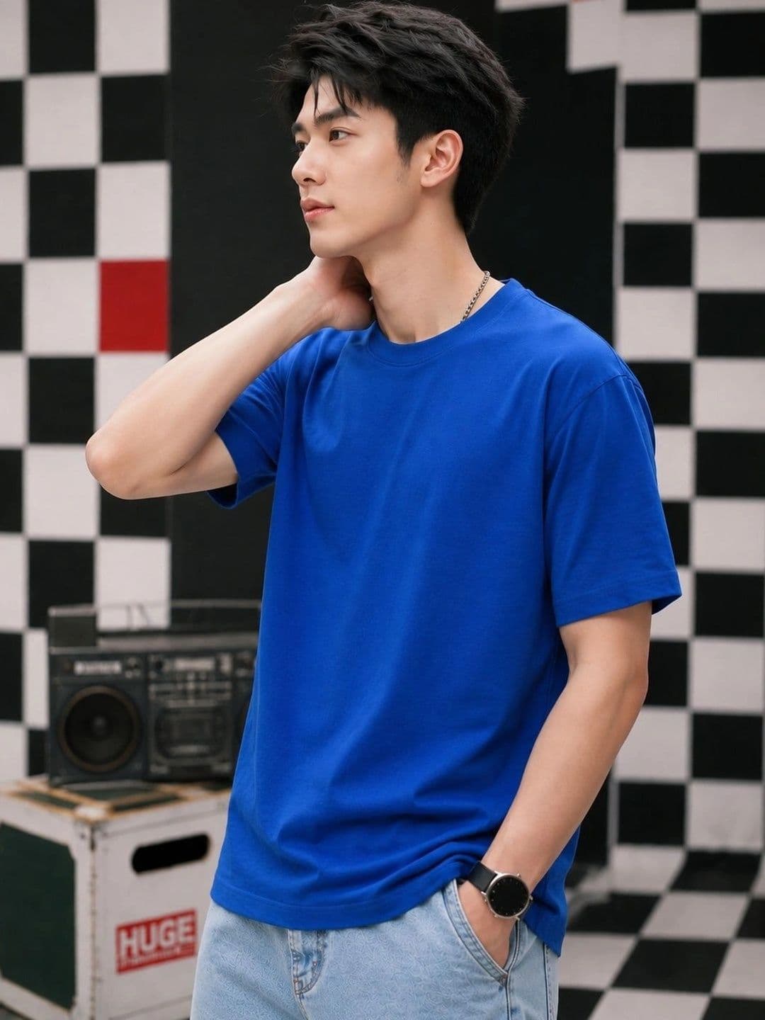 PockMAN Men Bio Finish T-shirt with Mask - view 1