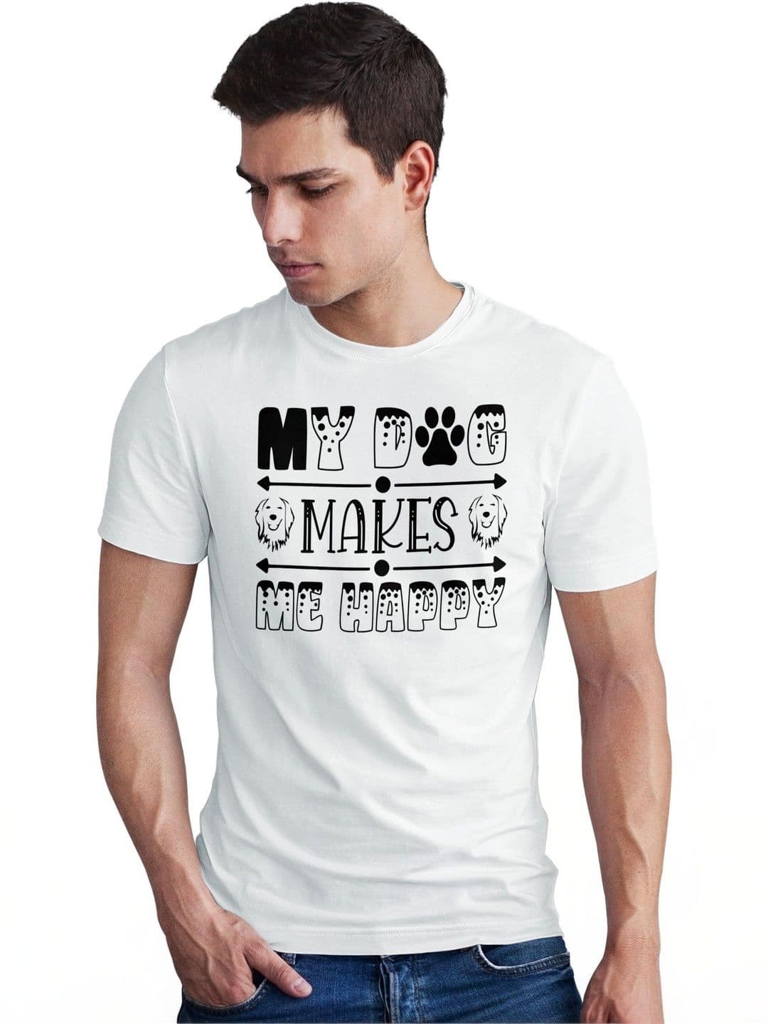 Seekbuylove Men Typography Printed T-shirt - view 1