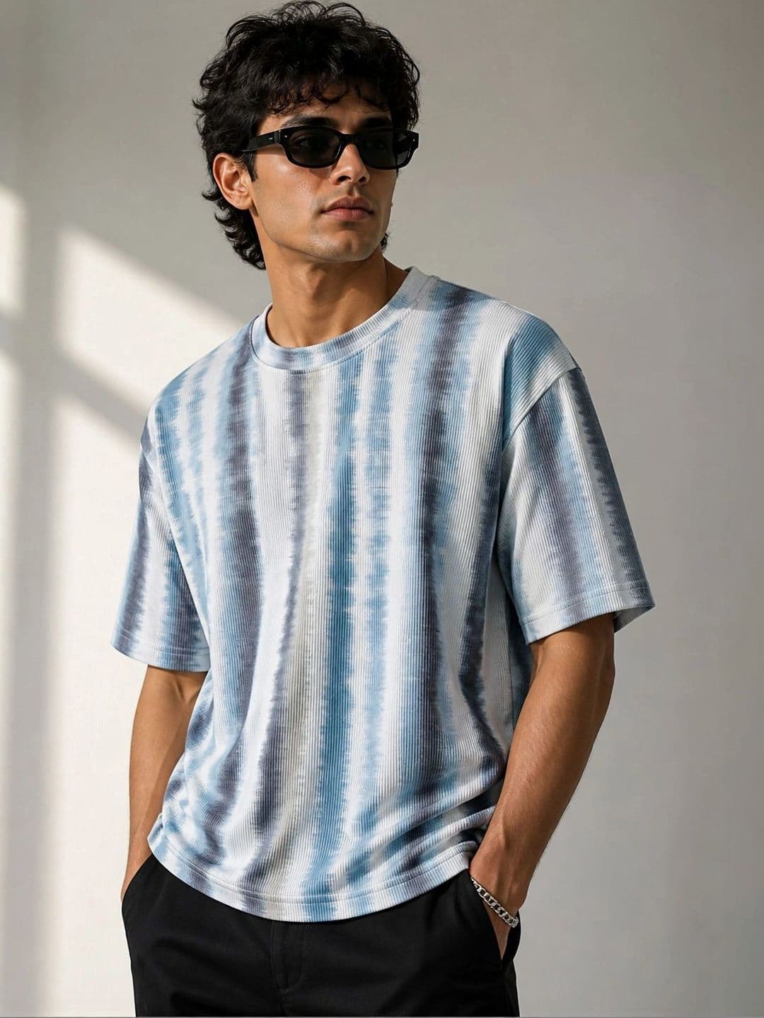 Roadster Men Tie and Dye Dyed T-shirt - view 1