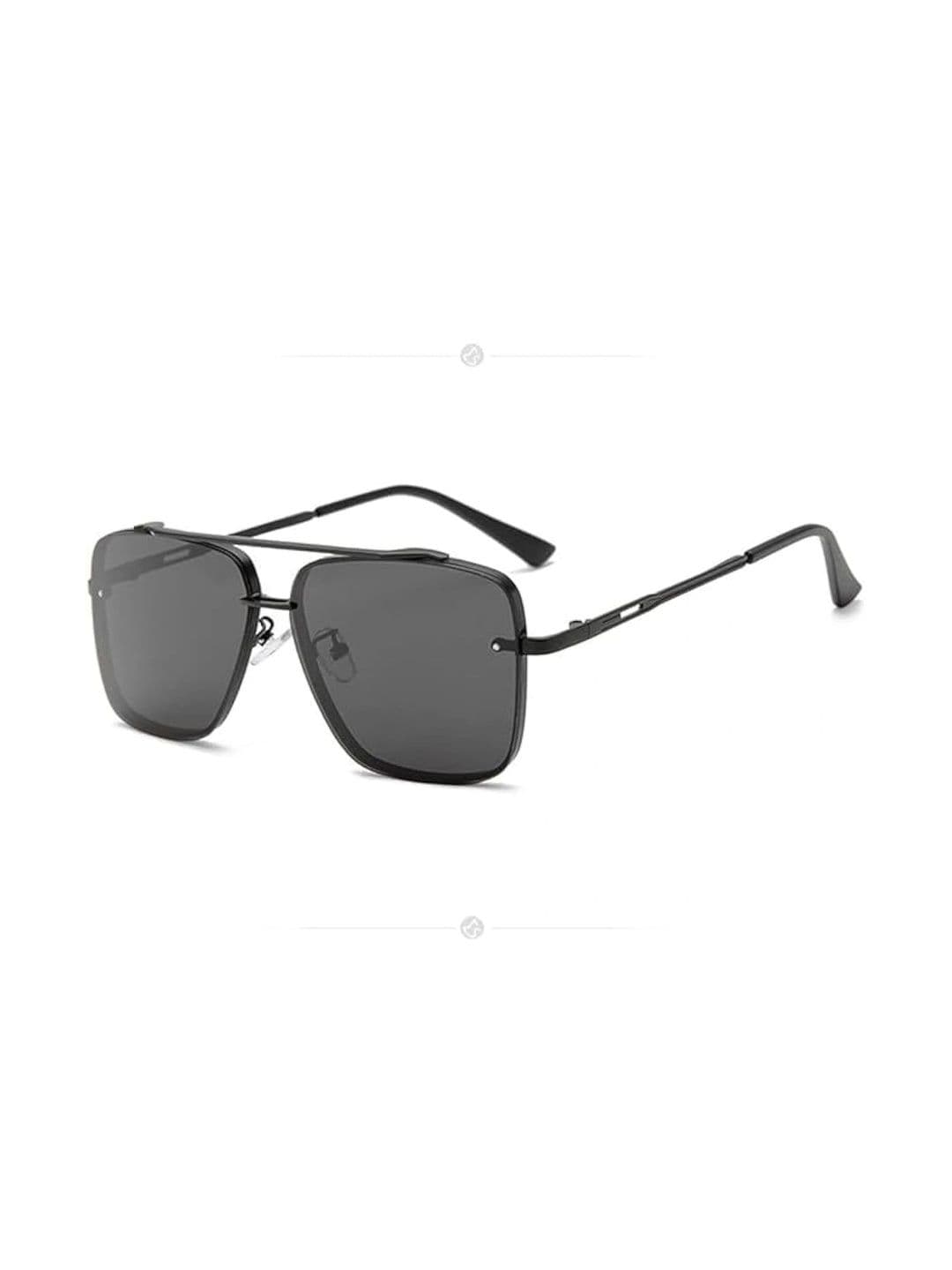 YOUTH CLUB Unisex Grey Lens & Black Other Sunglasses with - view 1