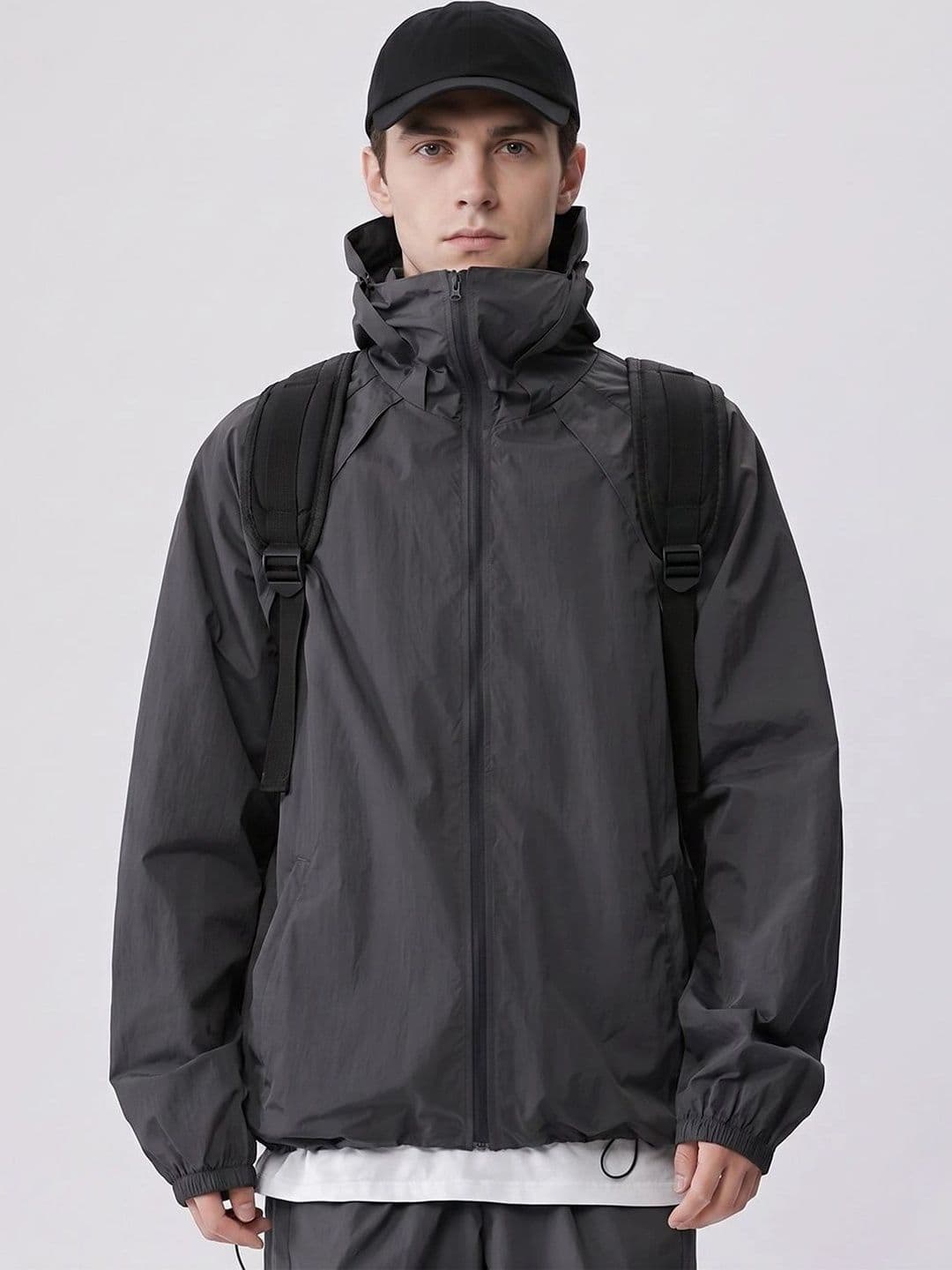 ENRIZZ Men Windcheater Outdoor Woven Jacket - view 1