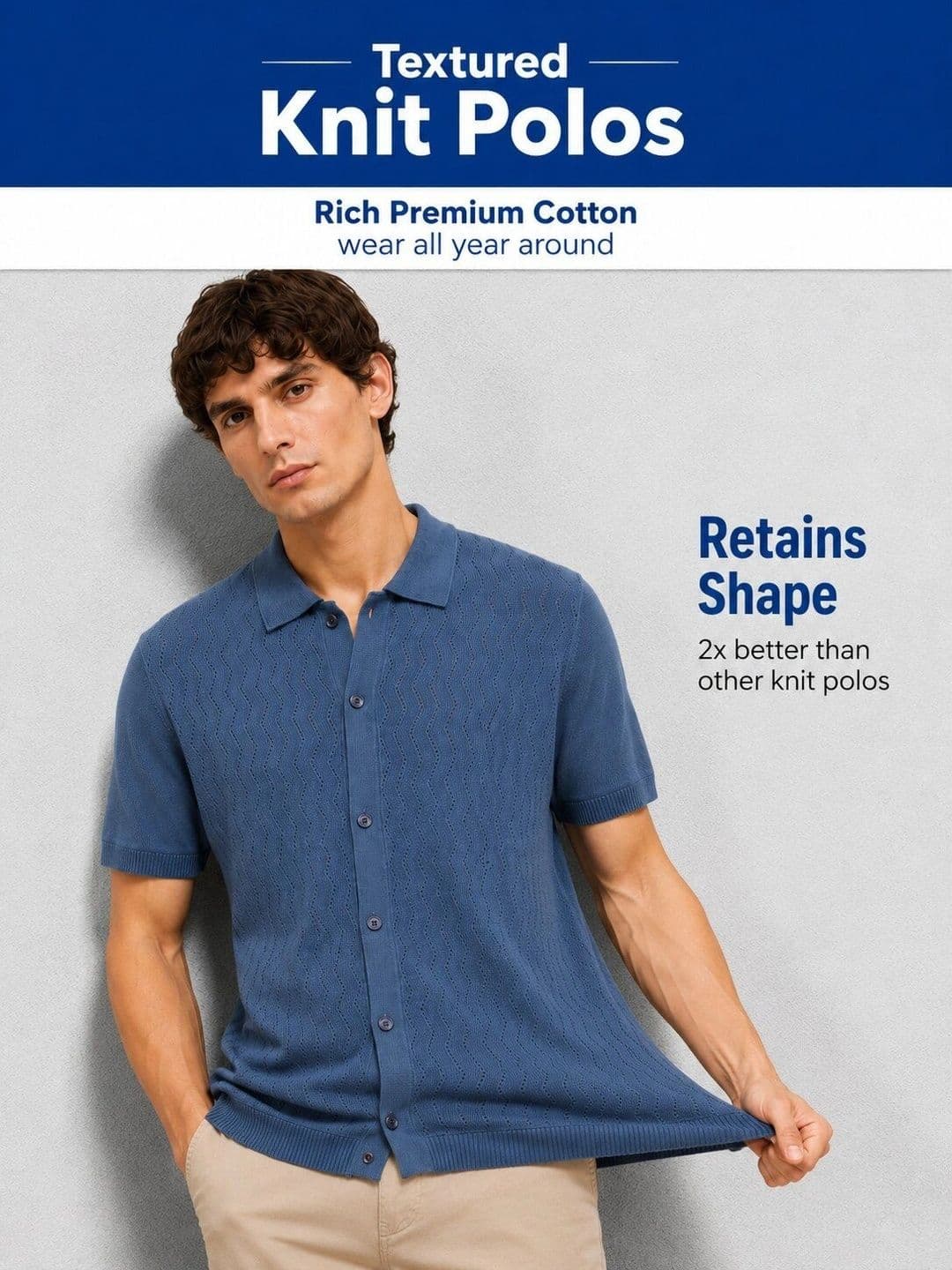 MOHICANS Men Polo Collar T-shirt - view 1
